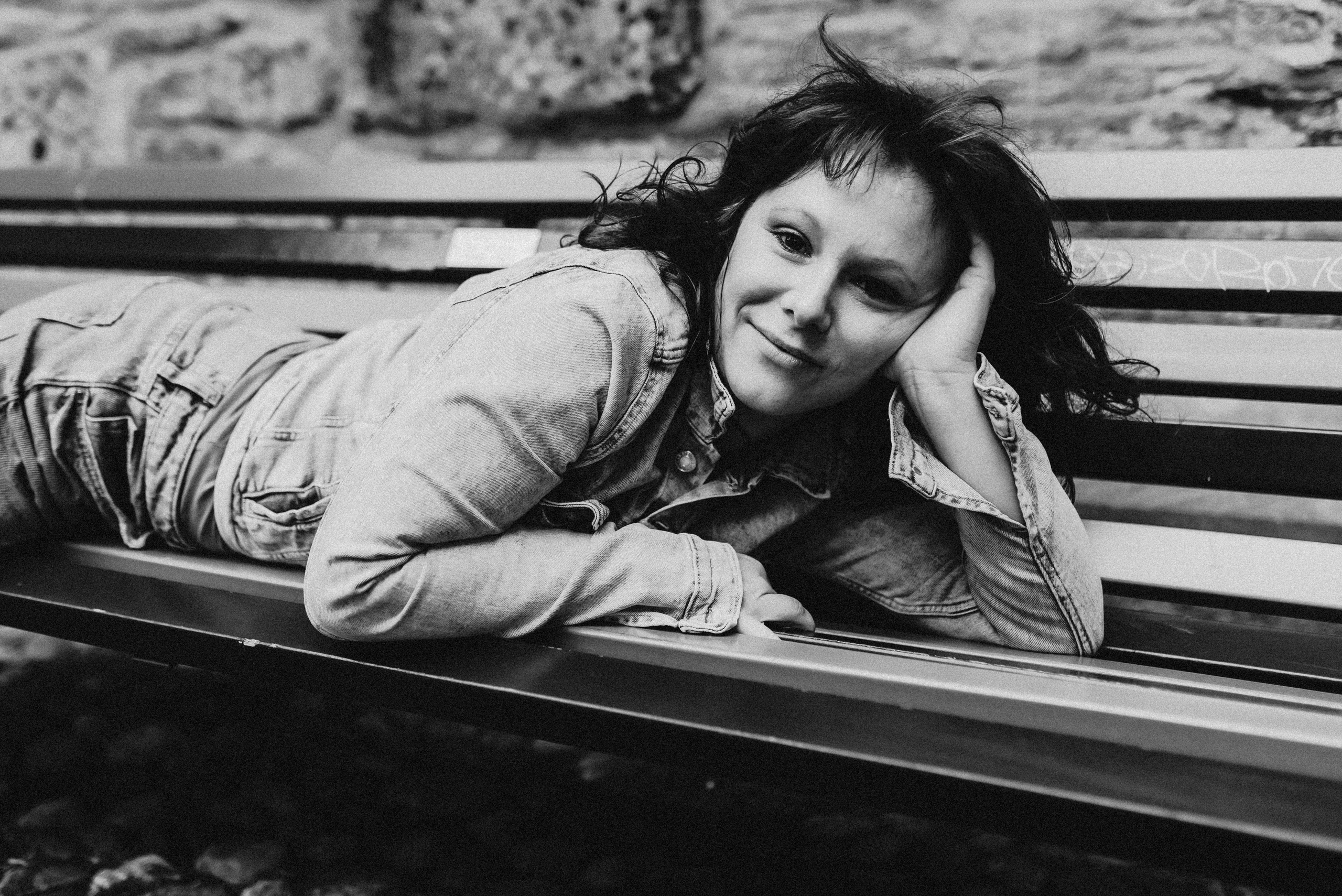 Fotoshooting in Münster City. Schwarz-weiß Fotografie in Münster. Fotografin Viktoria Roschen