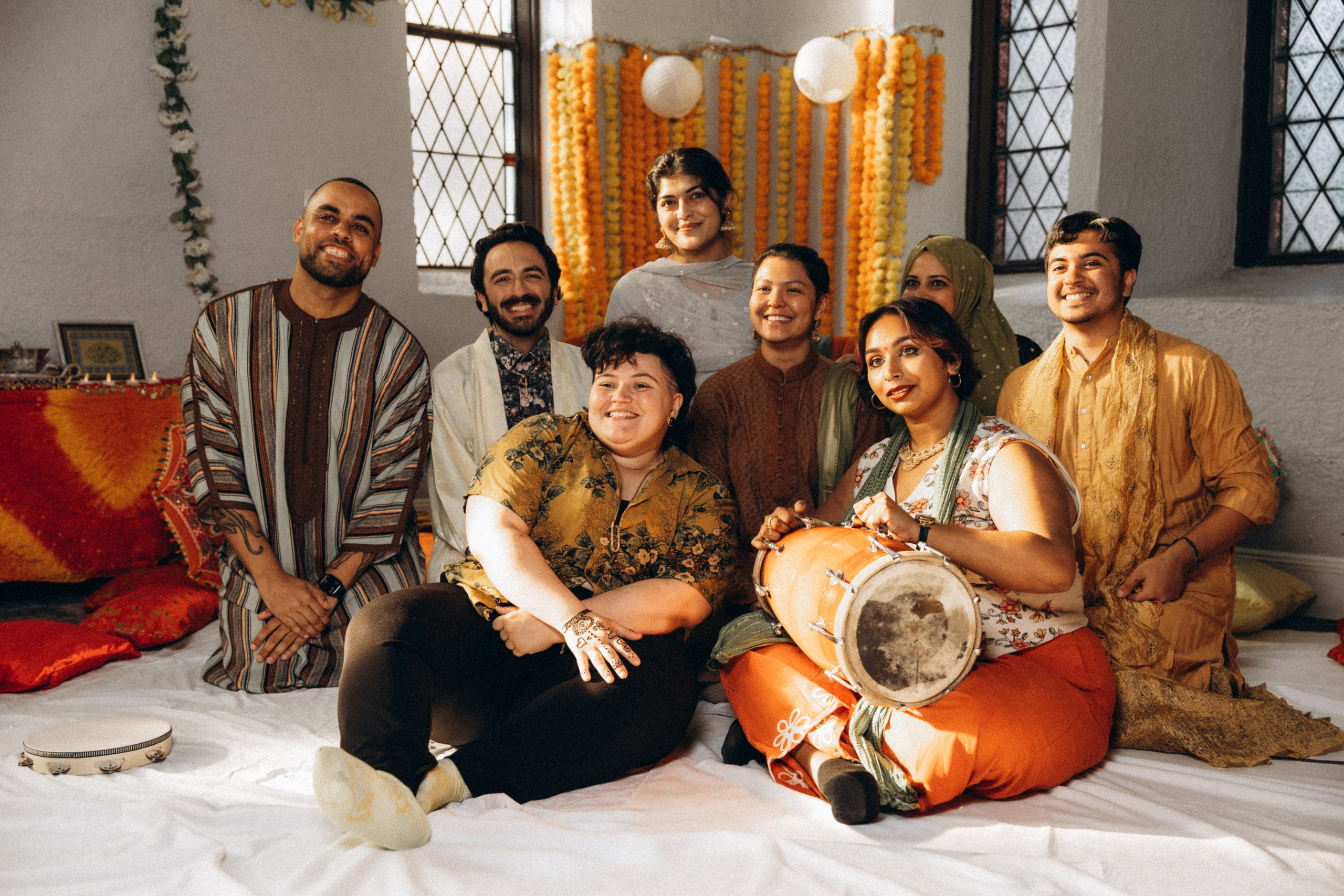 Haldi Ceremony for Two Brides | Multicultural Wedding Celebration in Boston