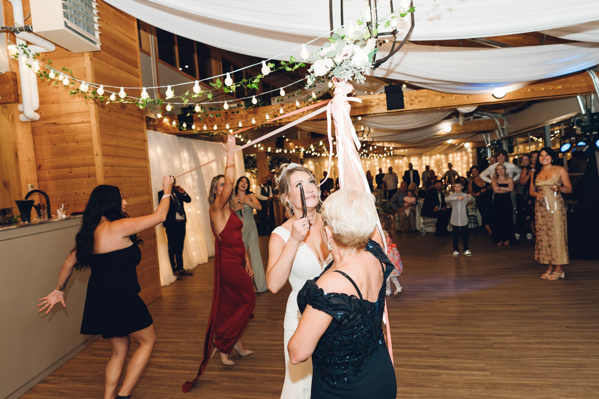 Wedding in a Bragg Creek, Alberta