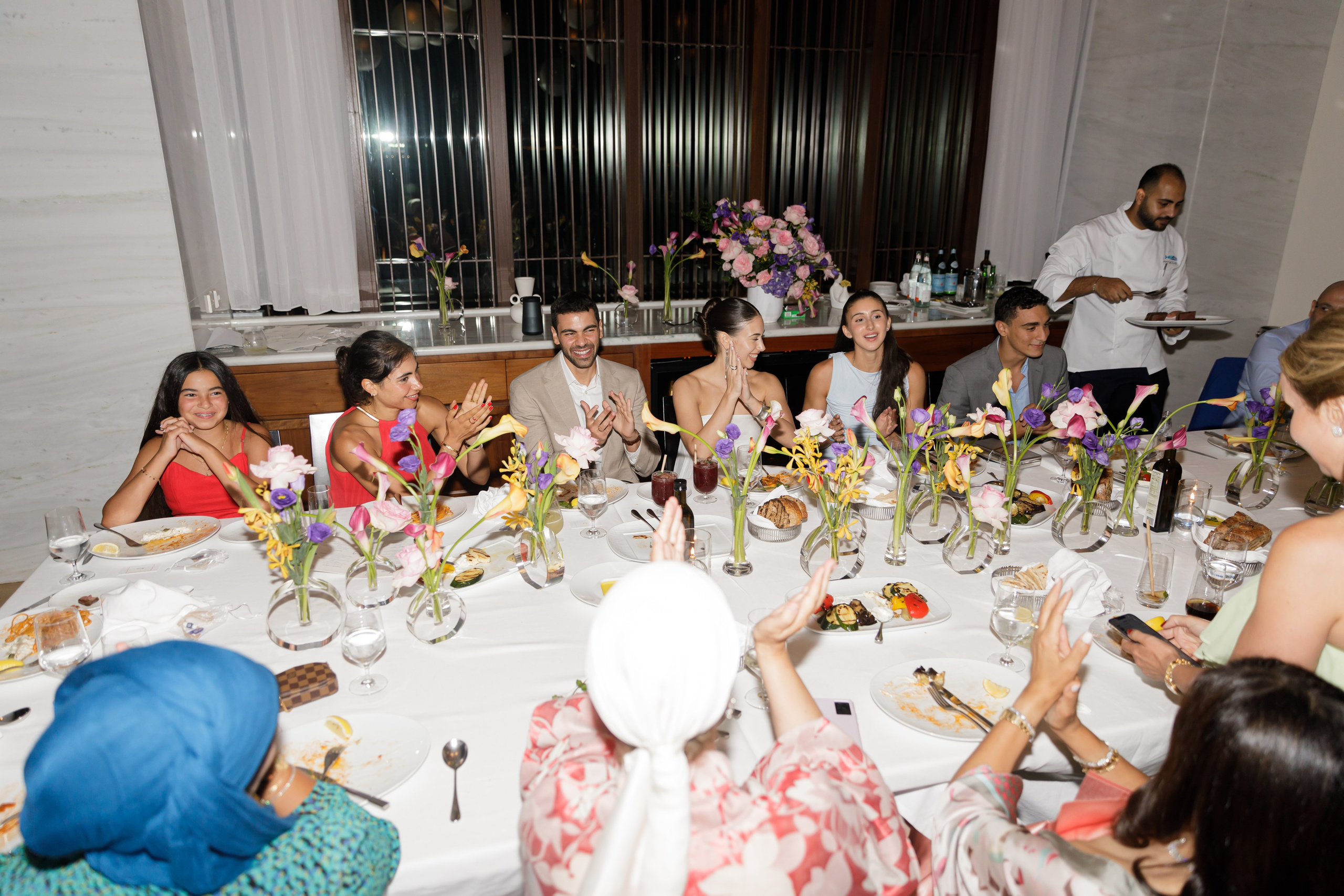 Engagement dinner of Nour & Omar. Photographer Anna Curly | Weddings and Events in Dubai