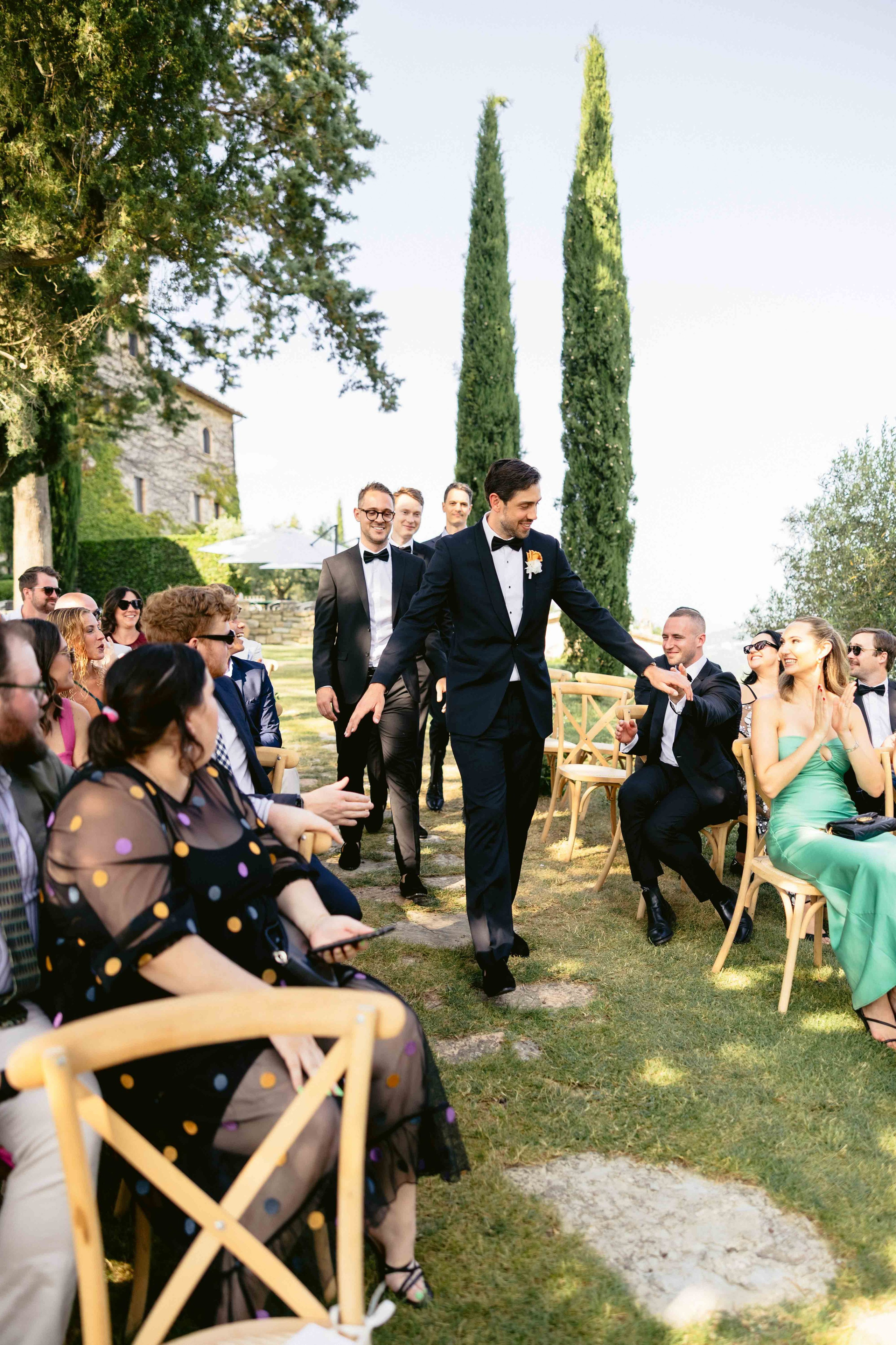 Emotional wedding at Borgo Bastia Creti, a wedding venue in Tuscany Umbria