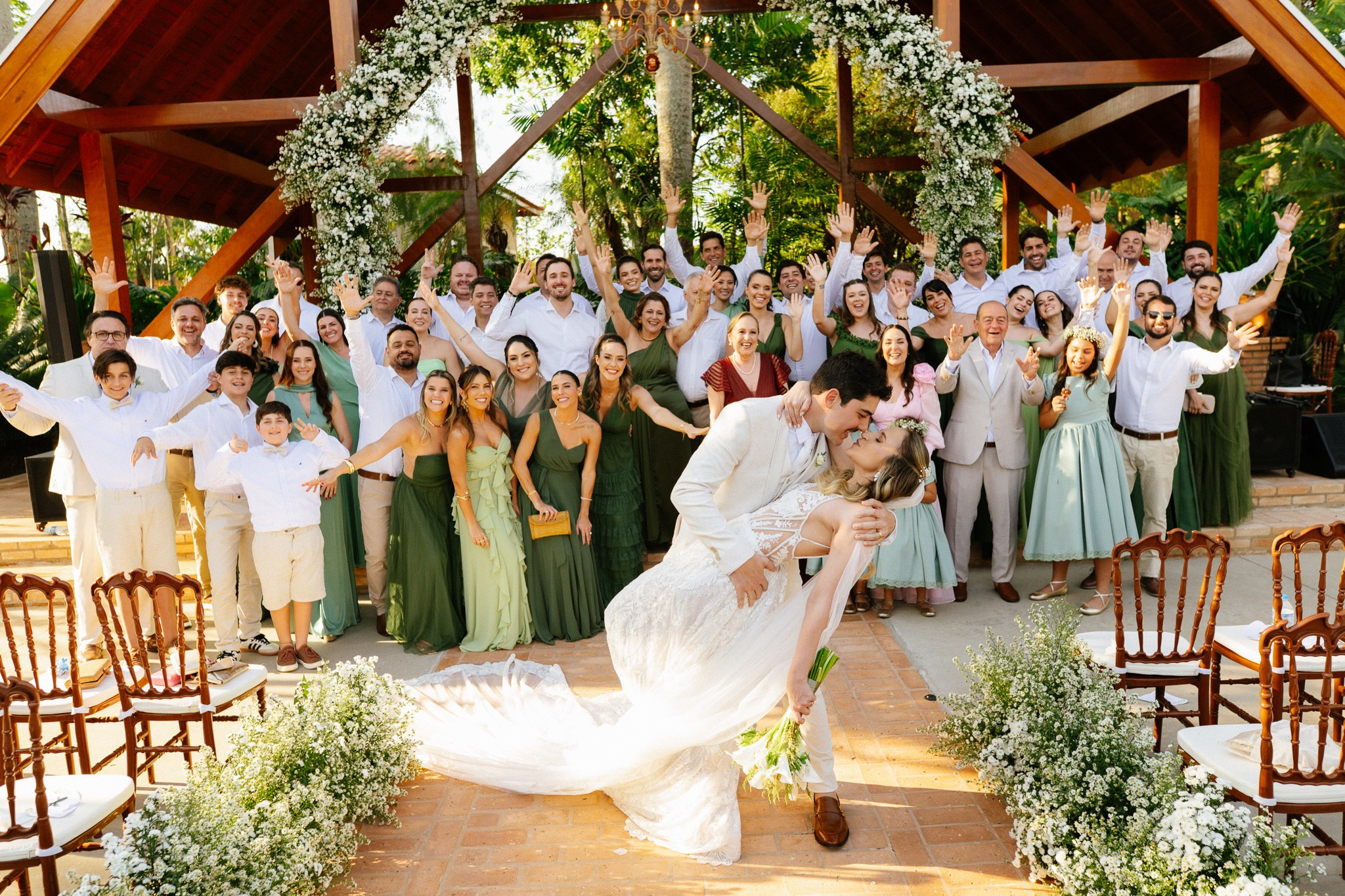 Julia & Alvaro | Fotografia de Casamento no Palmeiras Eventos de Limeira
