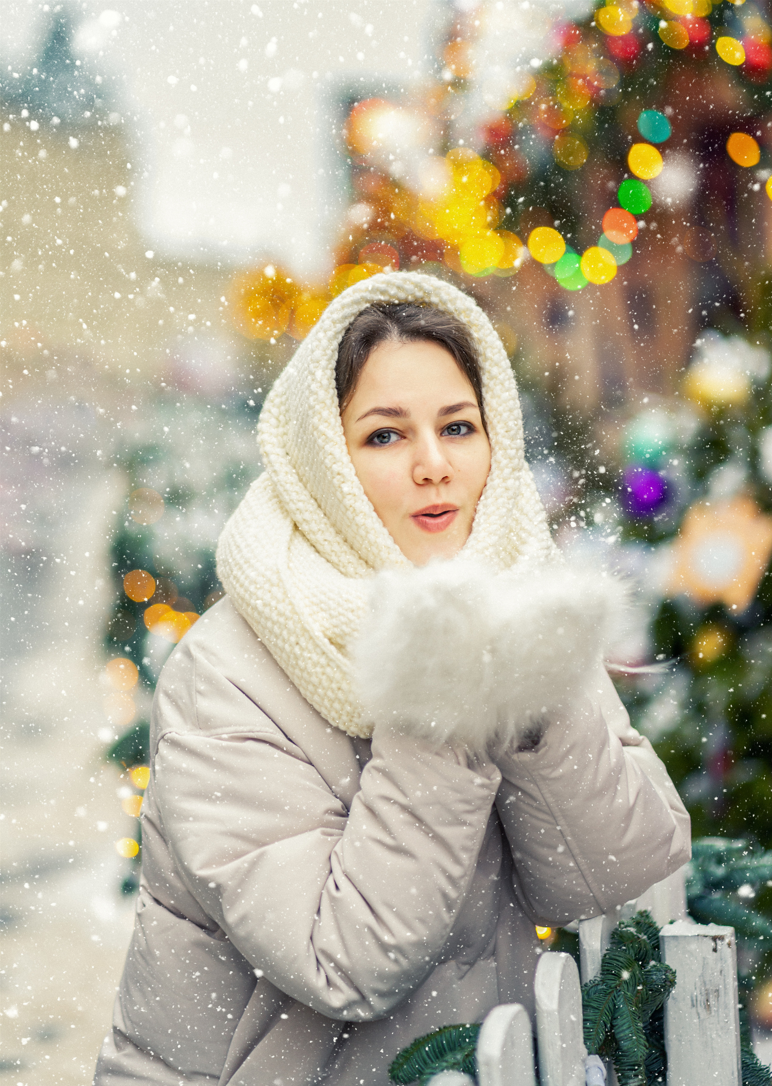 Индивидуальные НГ фотосессии. Женские портреты в Мадриде — естественная красота и свет | Anna Maruleva