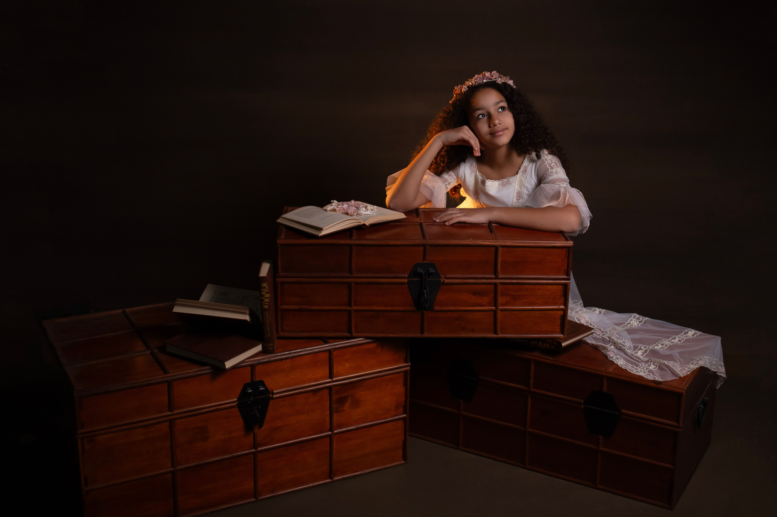 Comunión en el estudio. Профессиональный фотограф в Испании