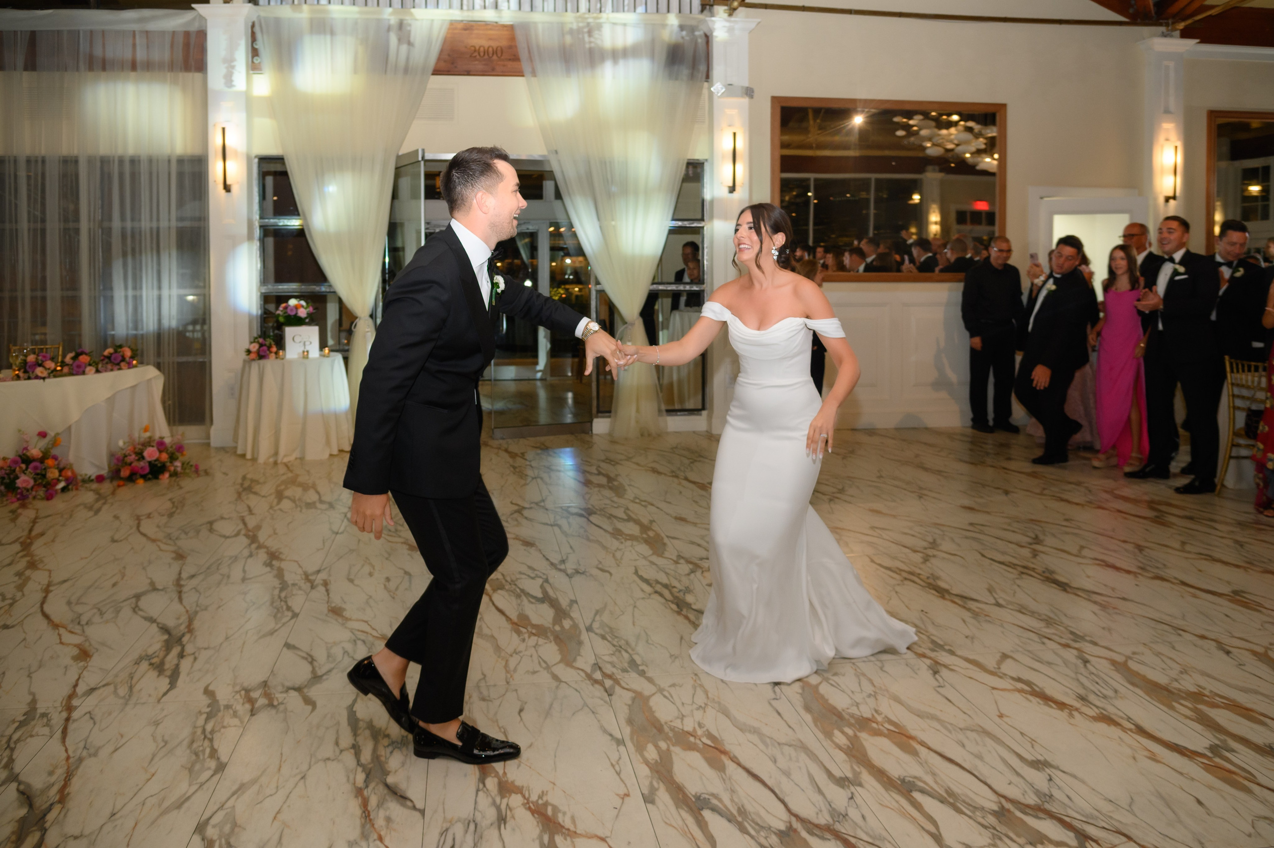 Carly & Patrick, Liberty House, NJ. Wedding Photo & Video