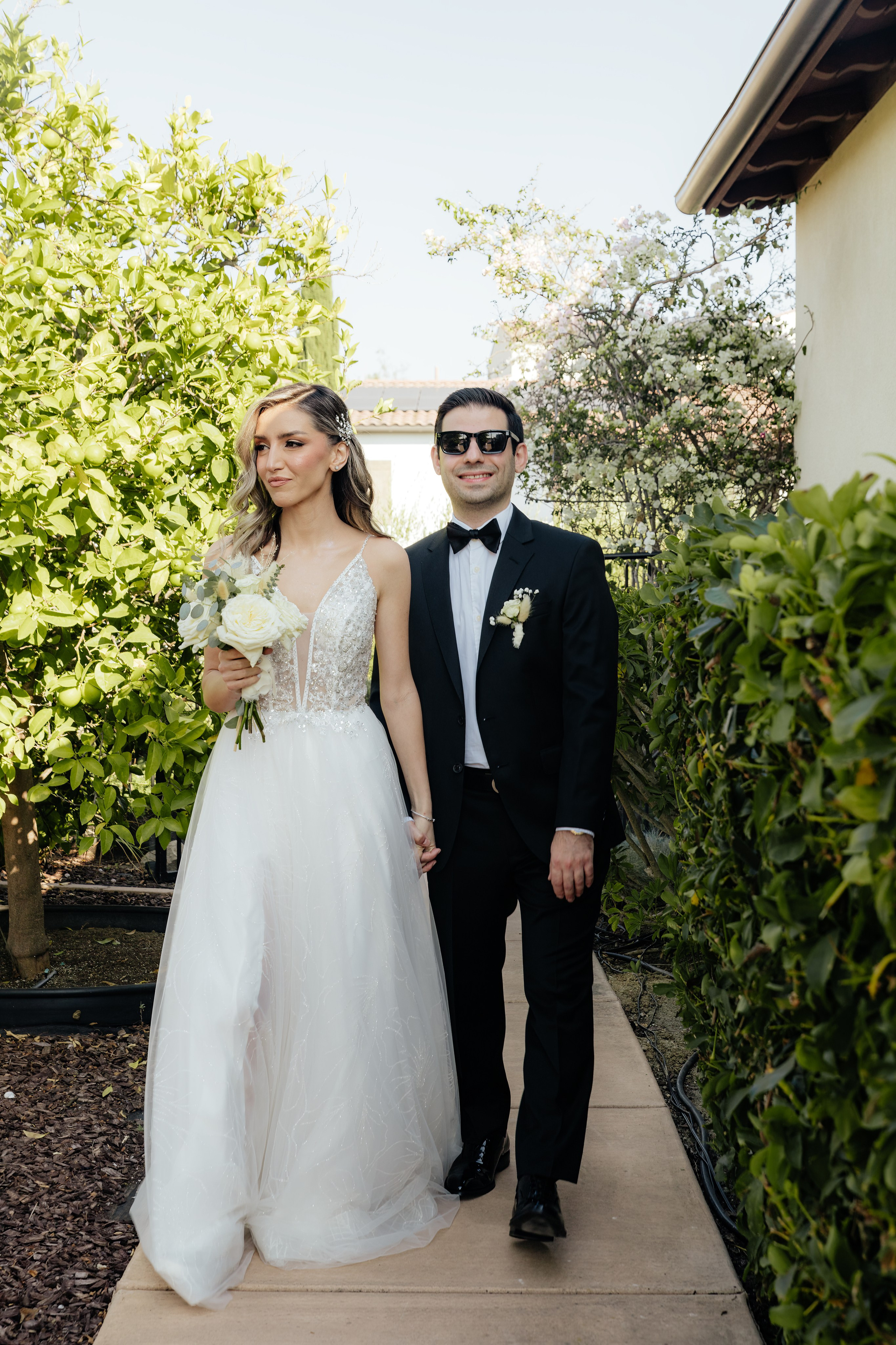 Romantic Backyard Wedding