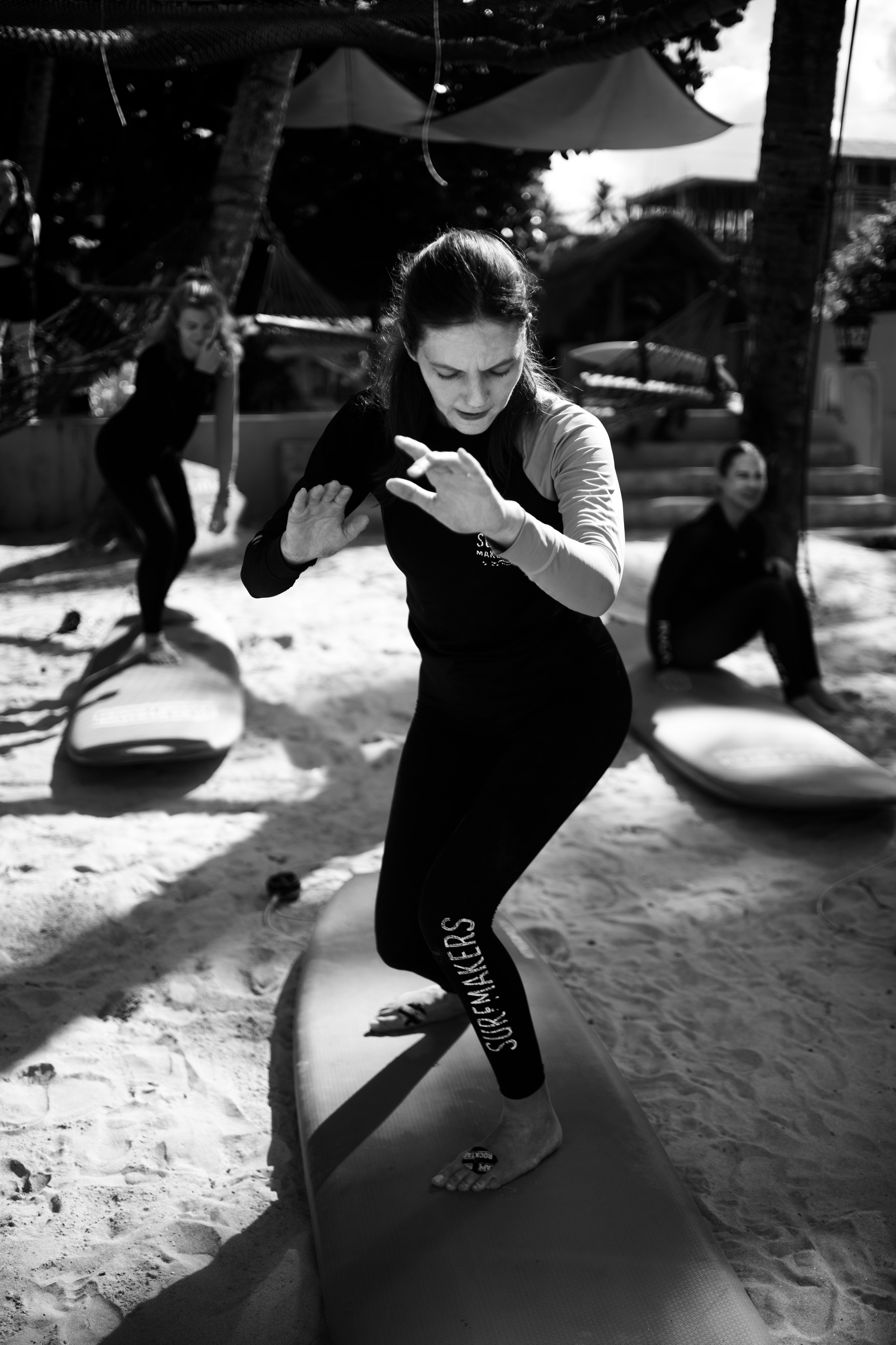 Surfcamp Black&White. Photographer Sri Lanka
