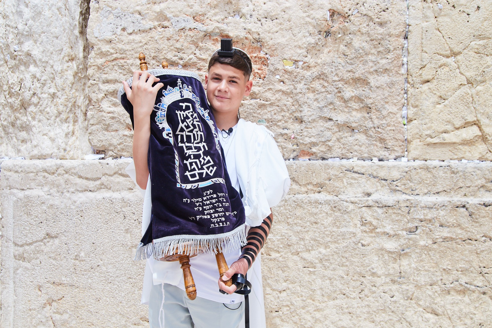 Бар-мицва на Котеле 2. Портретный и репортажный фотограф в Израиле Рома Бирман