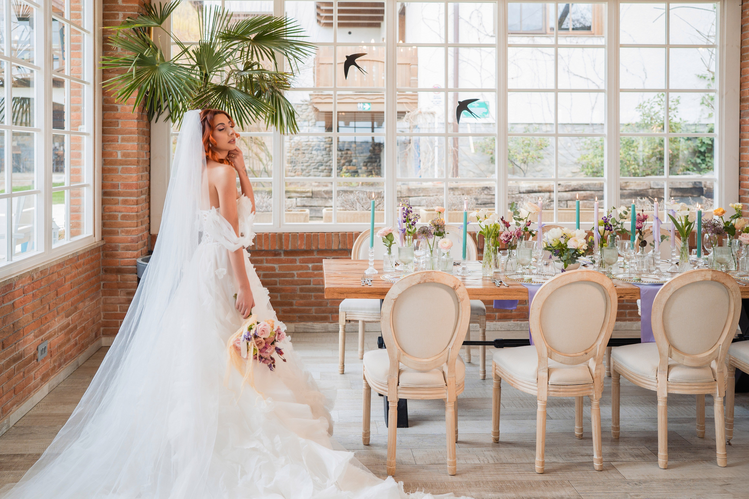 Portret mireasa in ziua nuntii