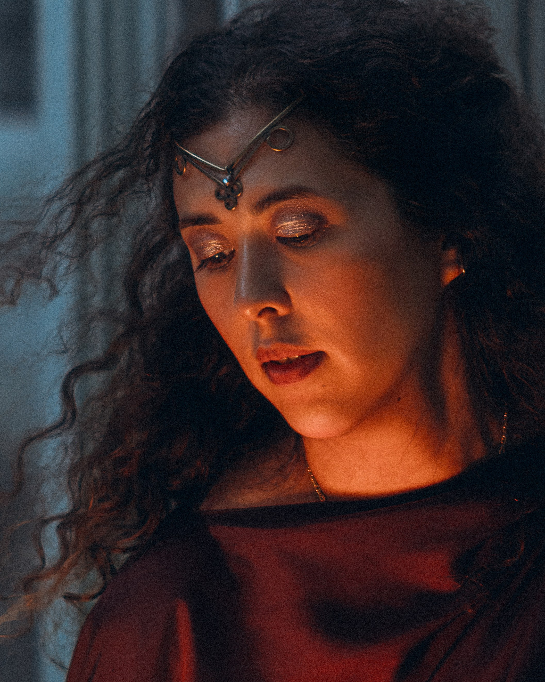 Fairy in Medieval Ruins Photoshoot. Moth & Moss Photography