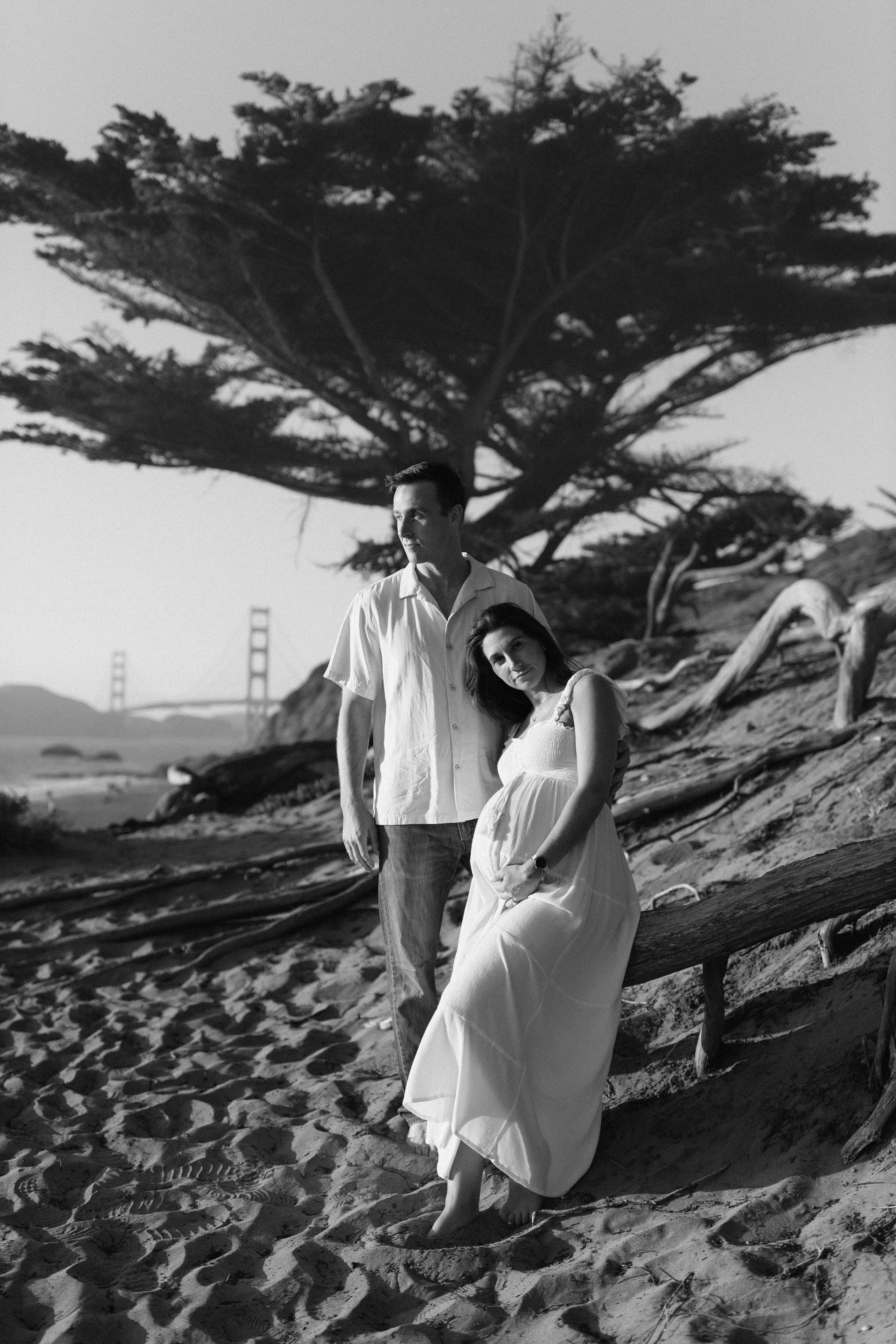 New Beginnings at Baker Beach. Maternity, newborn photographer in the Bay Area|Iryna Rakivnenko