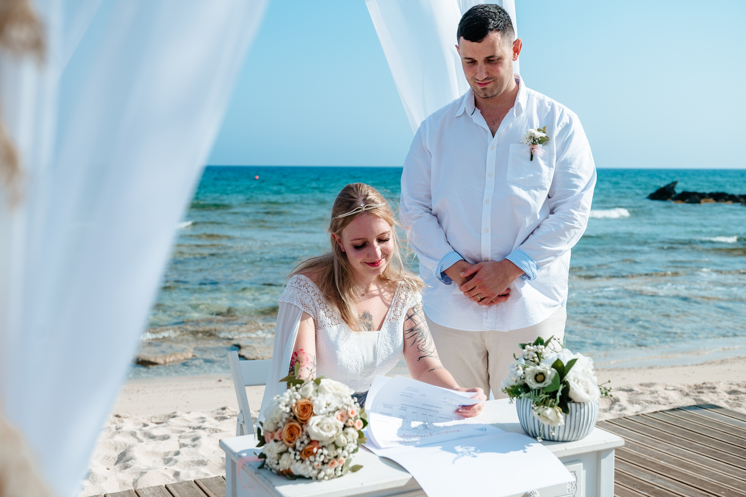 Ceremony sirens beach. AdrianOltean.wfolio.pro