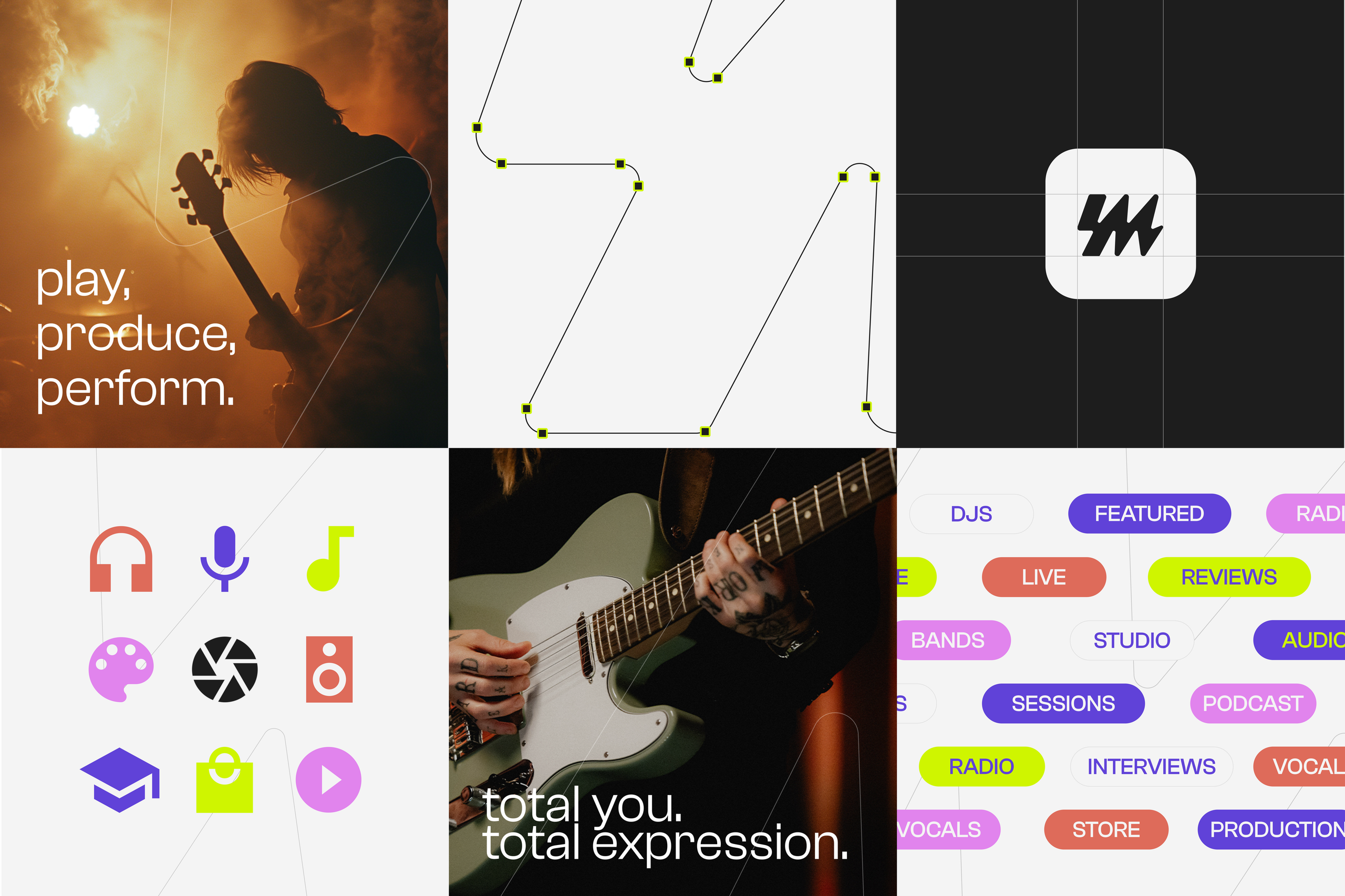 Total Music Rebrand. ODIX Creative