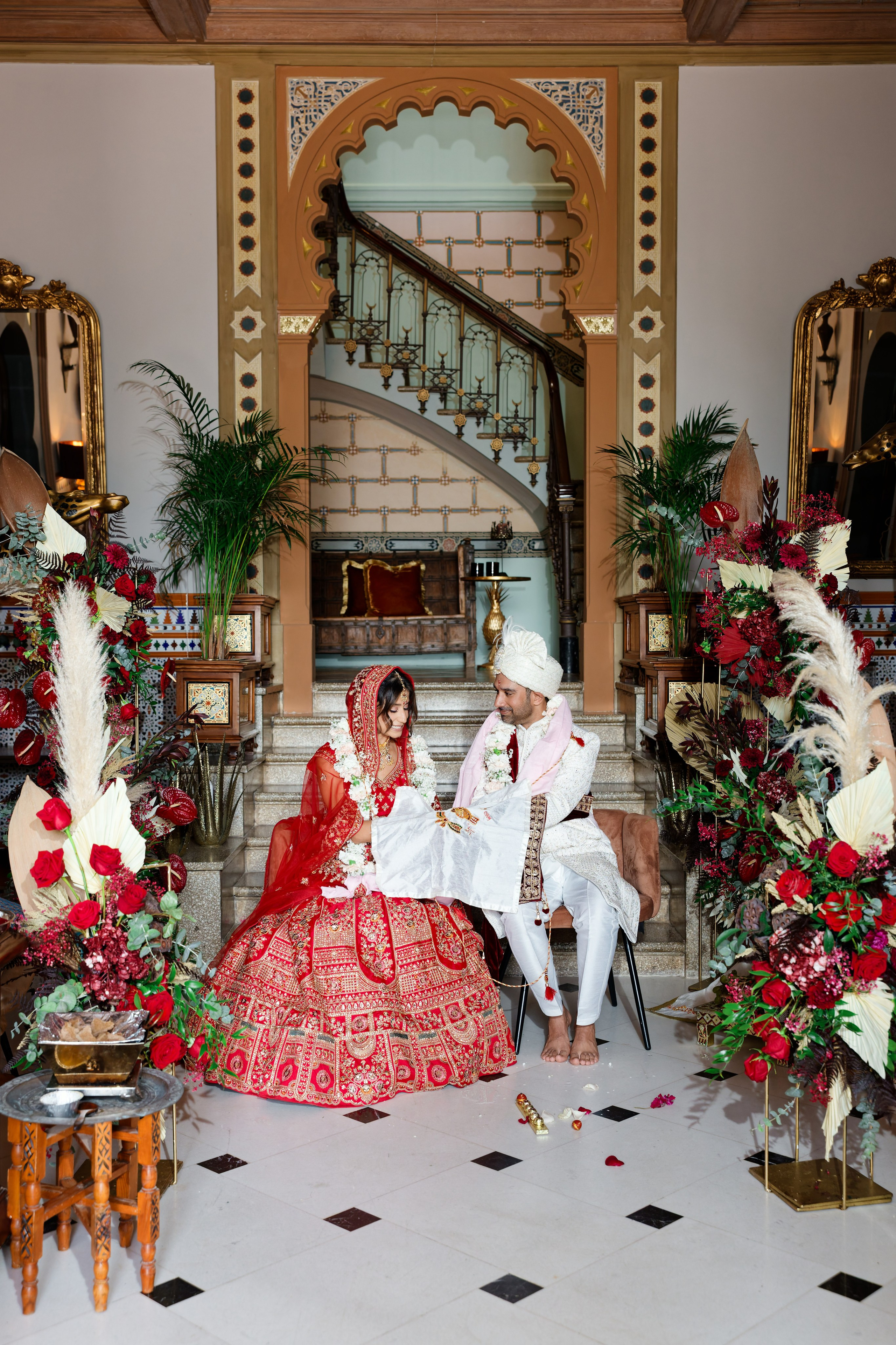 Indian wedding at Gran Villa Rosa, Barcelona