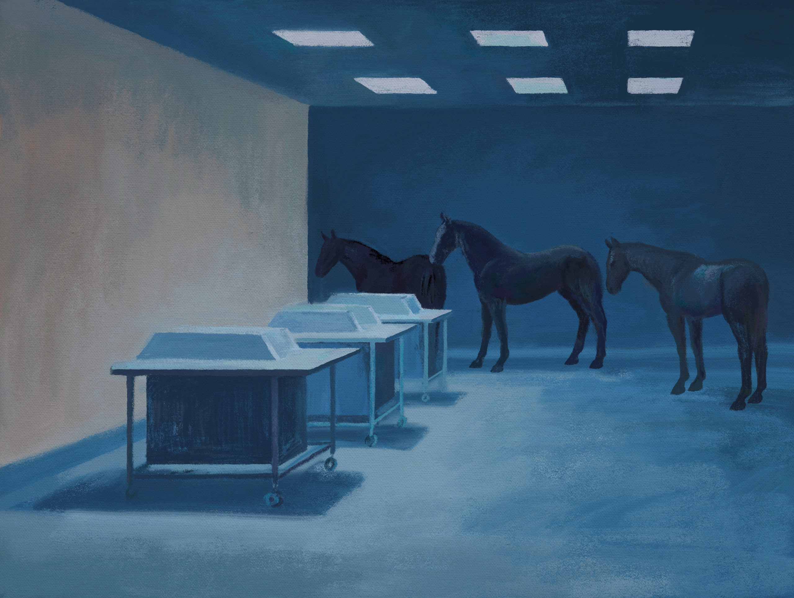 Horse Hospital. Marina Antonova