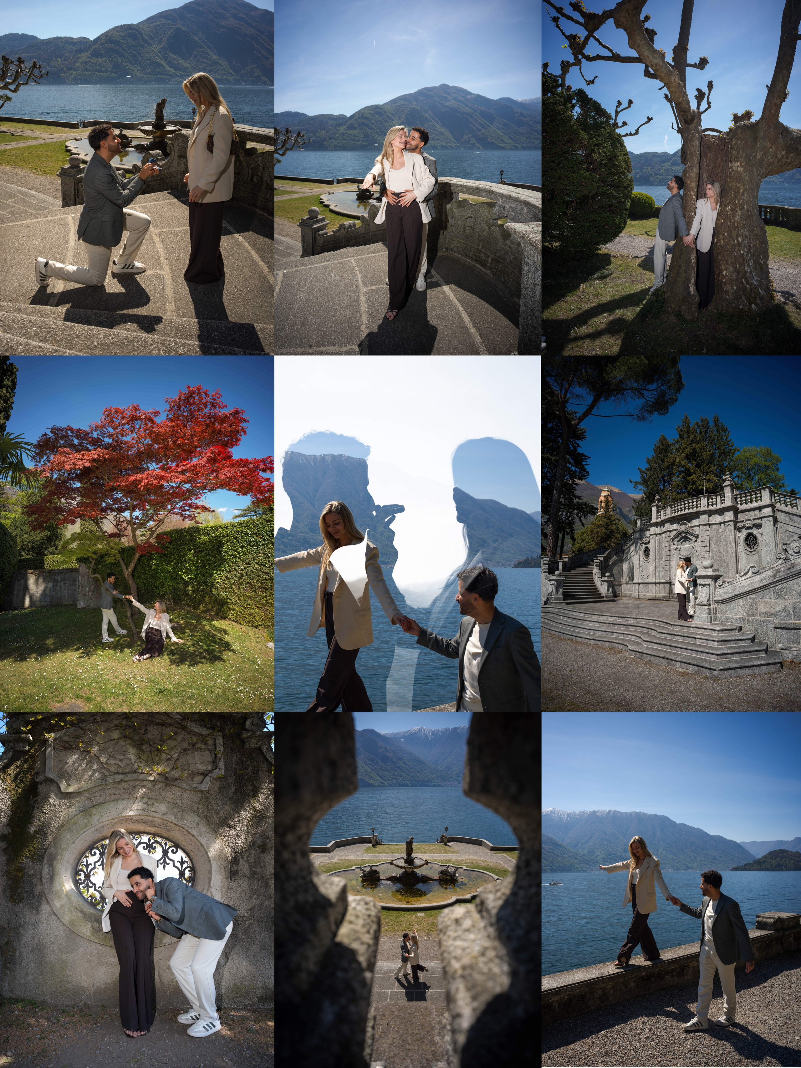 Proposal, Lake Como