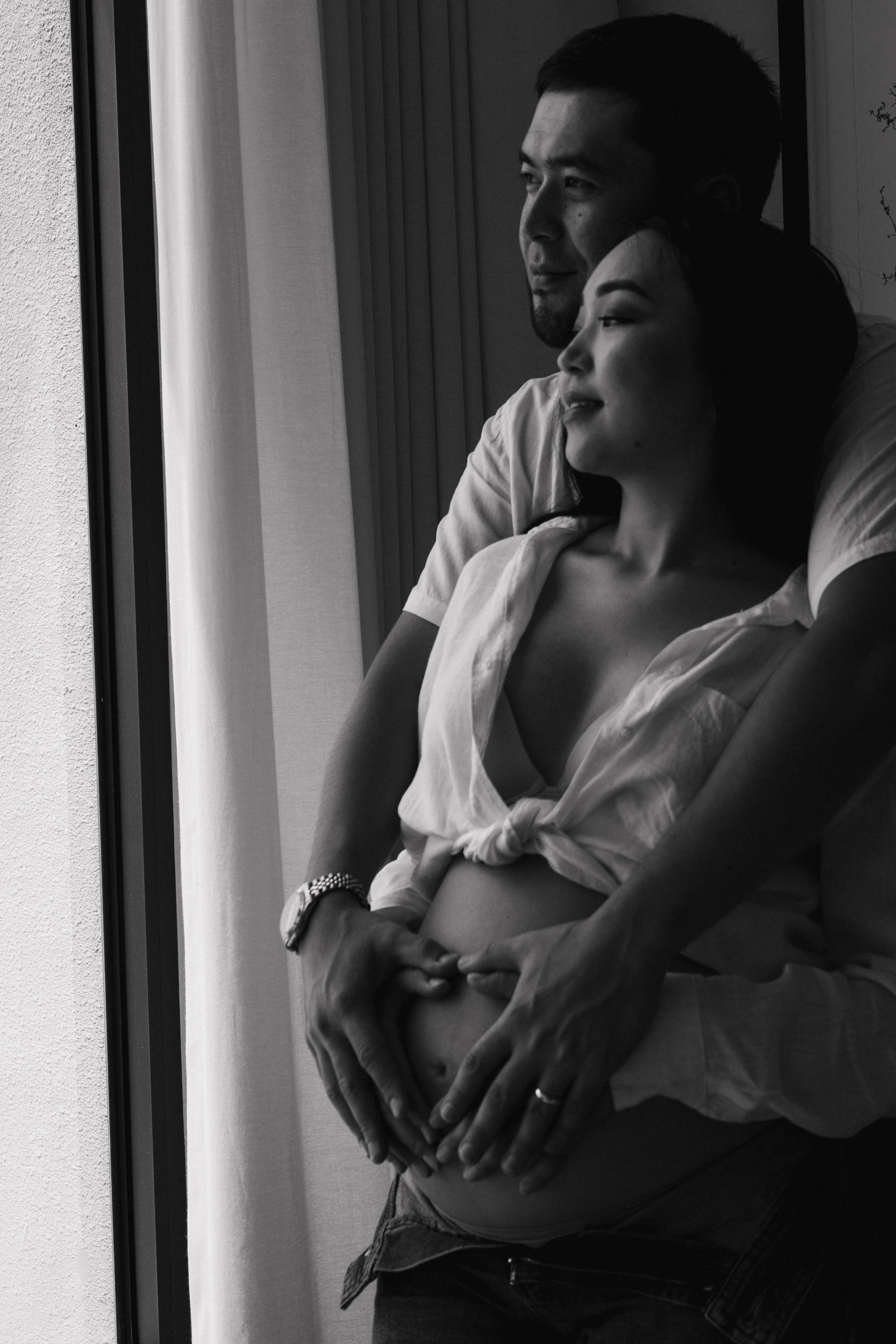 The beauty of expecting. Фотограф родов, семей и новорожденных малышей в Дубае