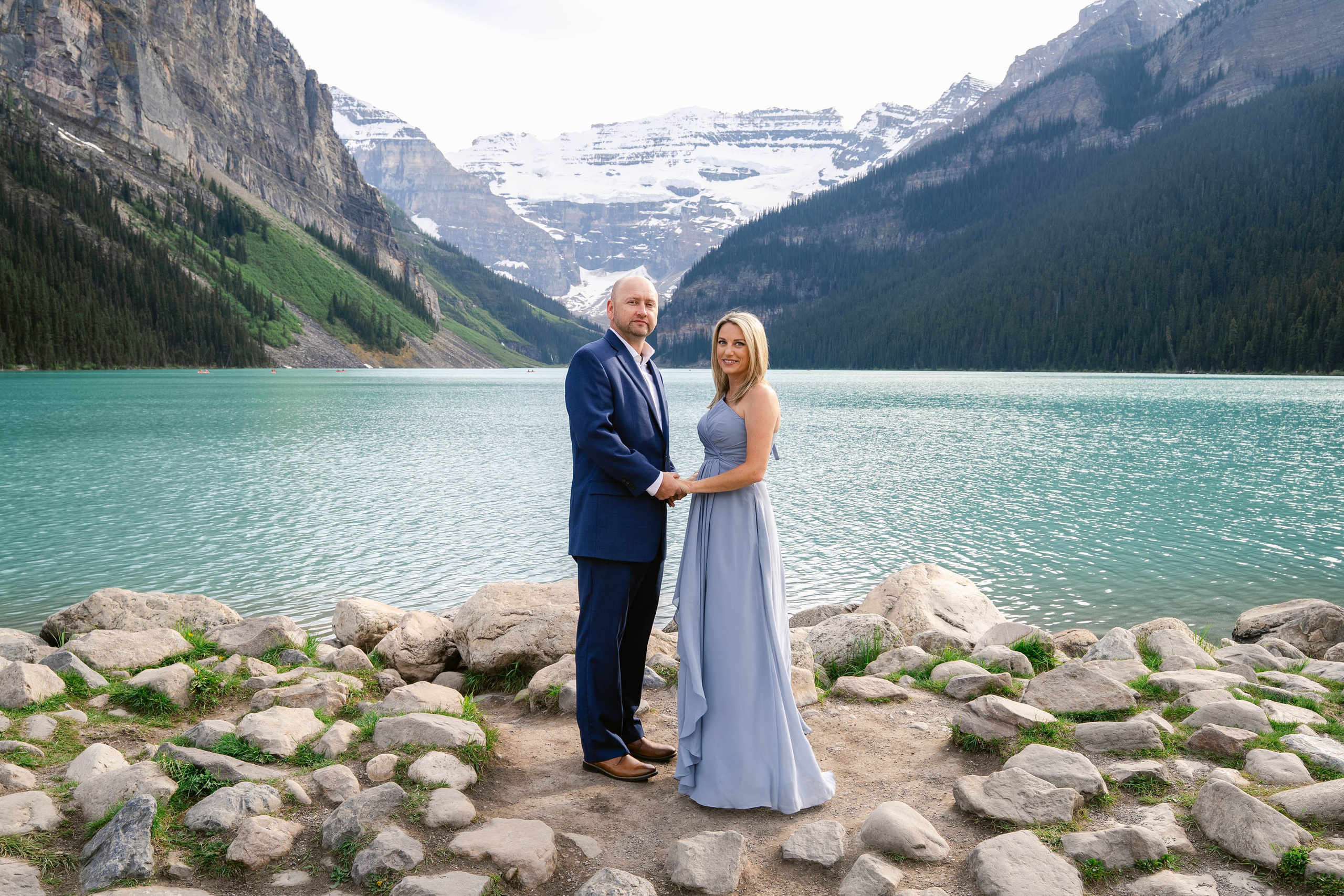 Lake Louise — Lina & Eric. Ching Li Photography
