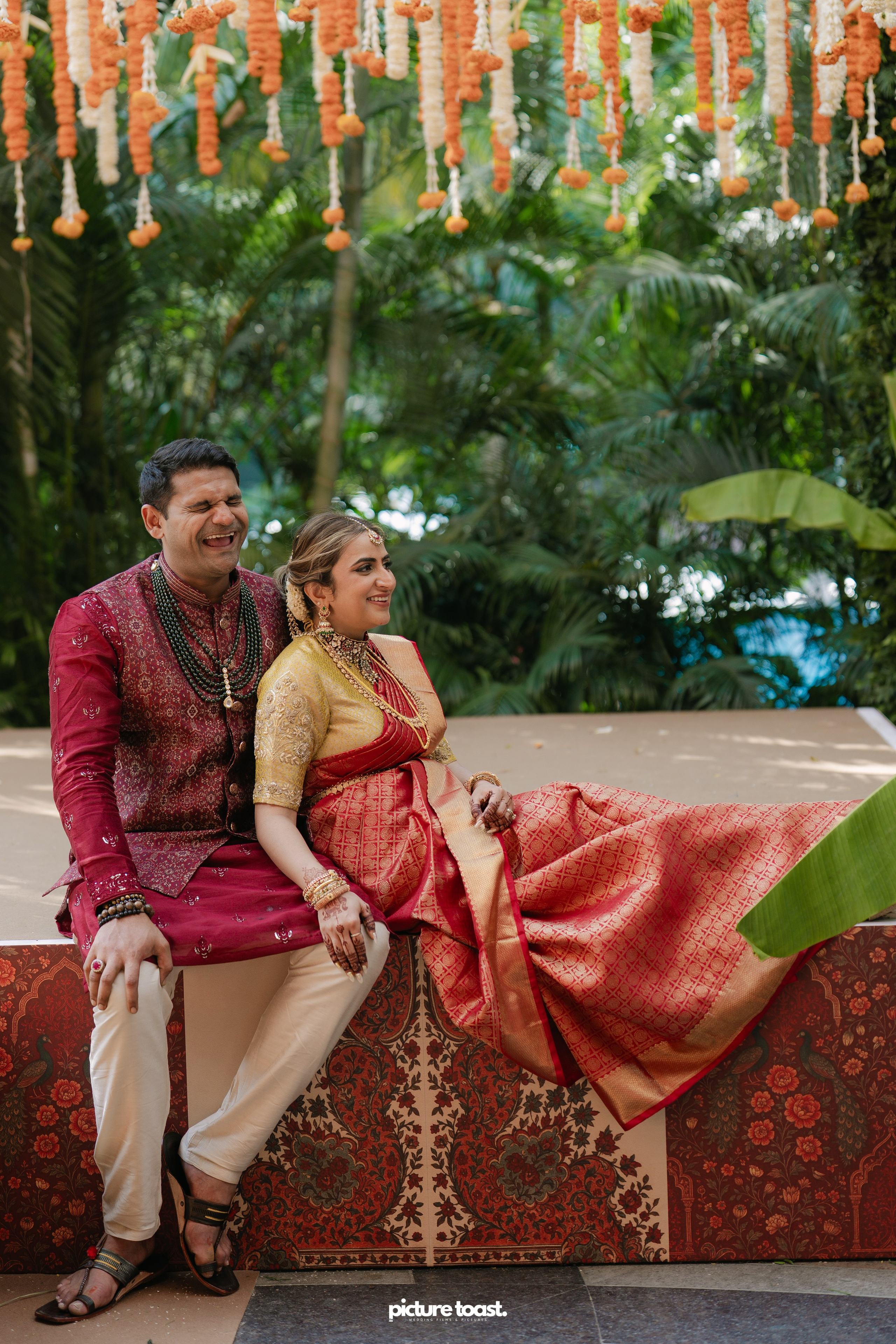 South Indian Wedding Ft. Aashna & Rajiv. Fine art Wedding Photographers in India & Canada