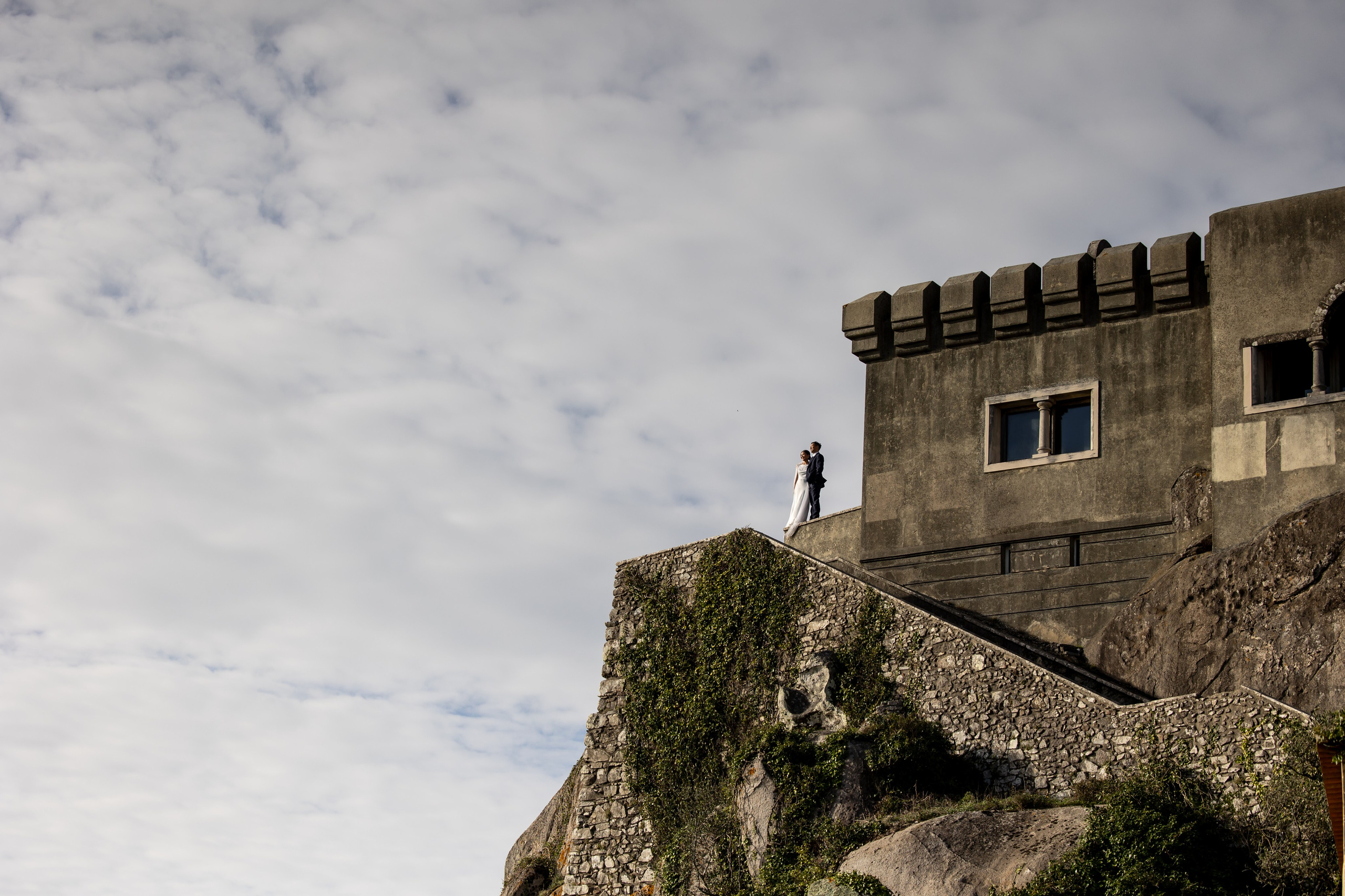 Sintra Elopement at Cabo da Roca Cliffs | Portugal. Lisbon Wedding Photographer | Timeless Documentary Wedding Photography