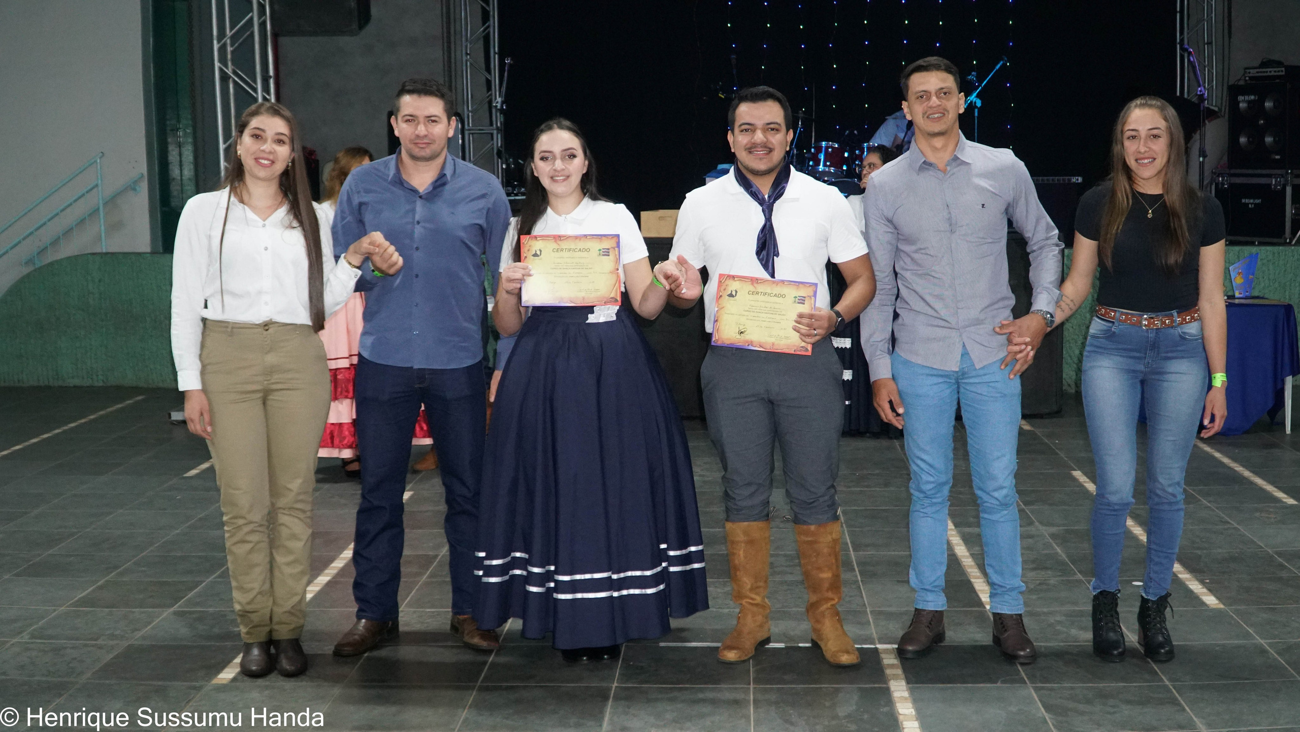 Formatura Curso de Dança Inovação Campeira. Handa Produções