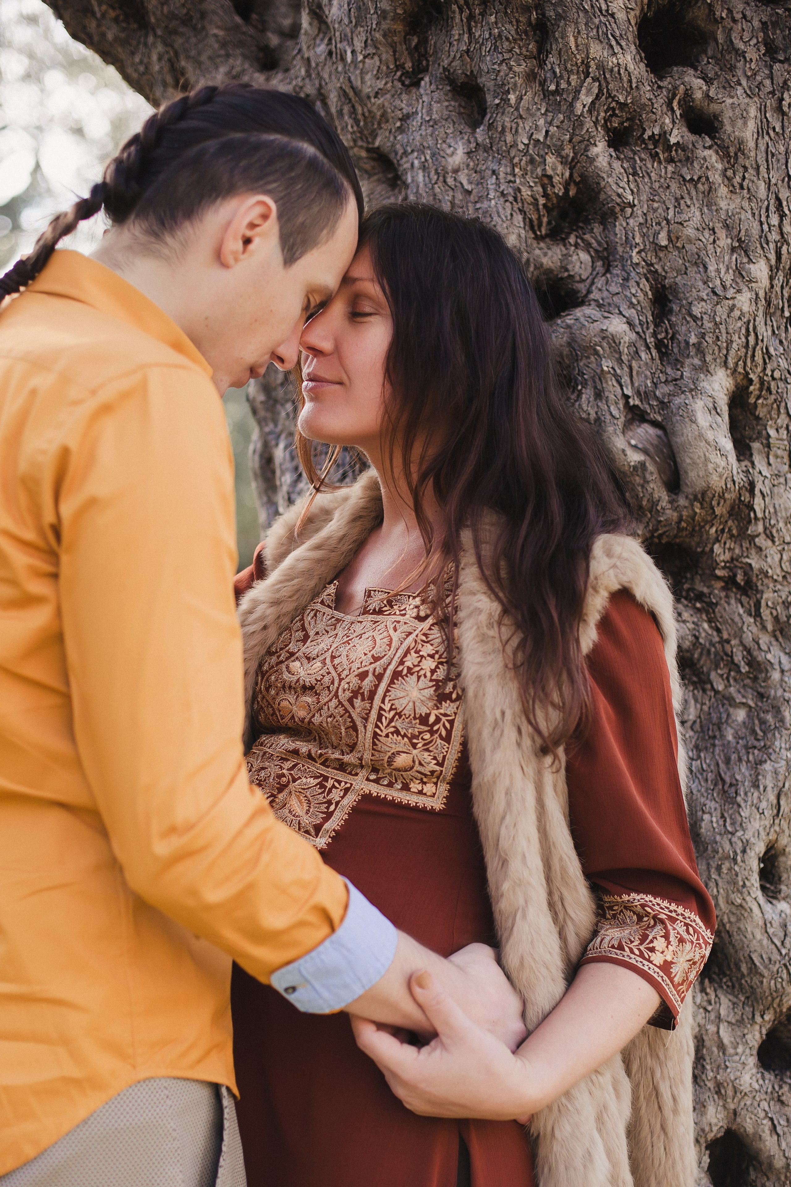Maternity Session in the Olives. Sunkrit Photography