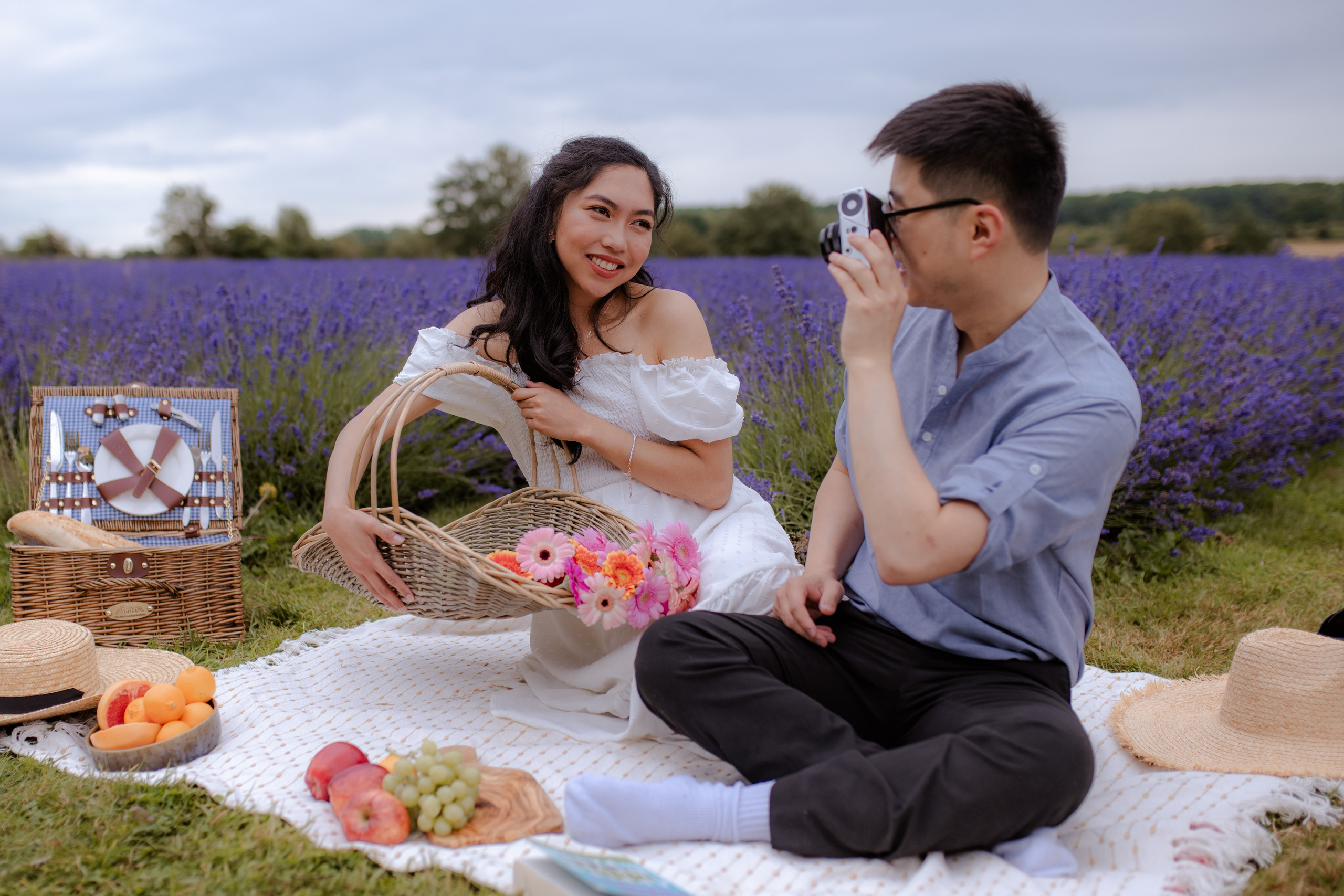 A & M Lavender farm. Tania Gandrabur, photographer in West Midlands, England