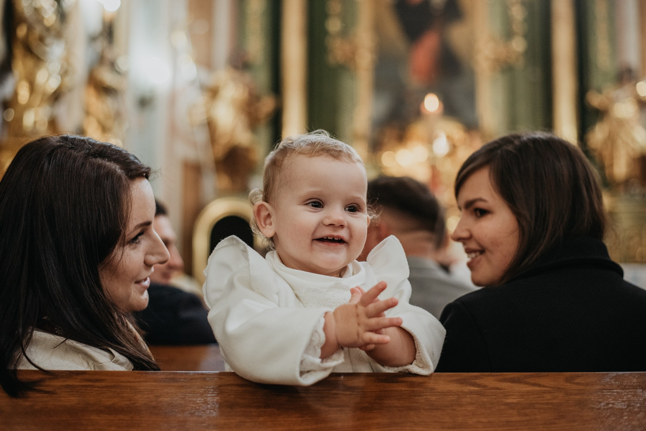 Chrzest Święty Łucji i Mai. Dominika Strachacka Fotografia | Fotograf ślubny i rodzinny Opole Lubelskie Lublin
