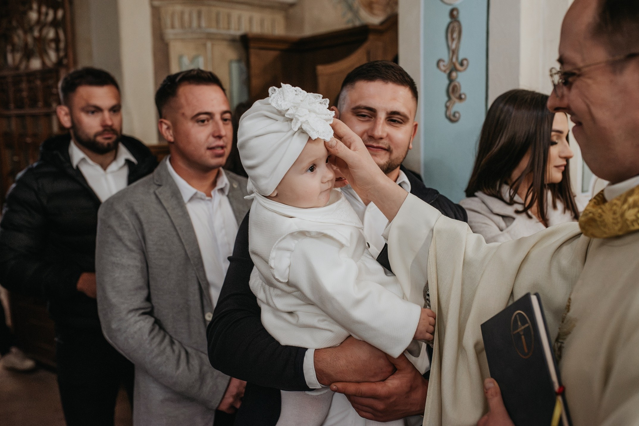 Chrzest Święty Łucji i Mai. Dominika Strachacka Fotografia | Fotograf ślubny i rodzinny Opole Lubelskie Lublin