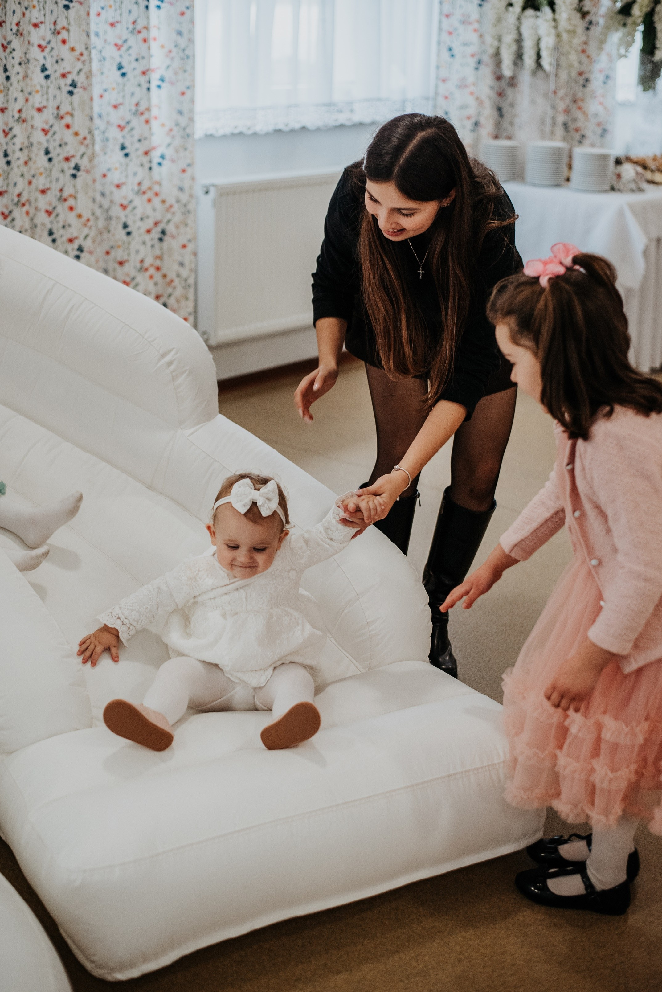 Chrzest Święty Łucji i Mai. Dominika Strachacka Fotografia | Fotograf ślubny i rodzinny Opole Lubelskie Lublin