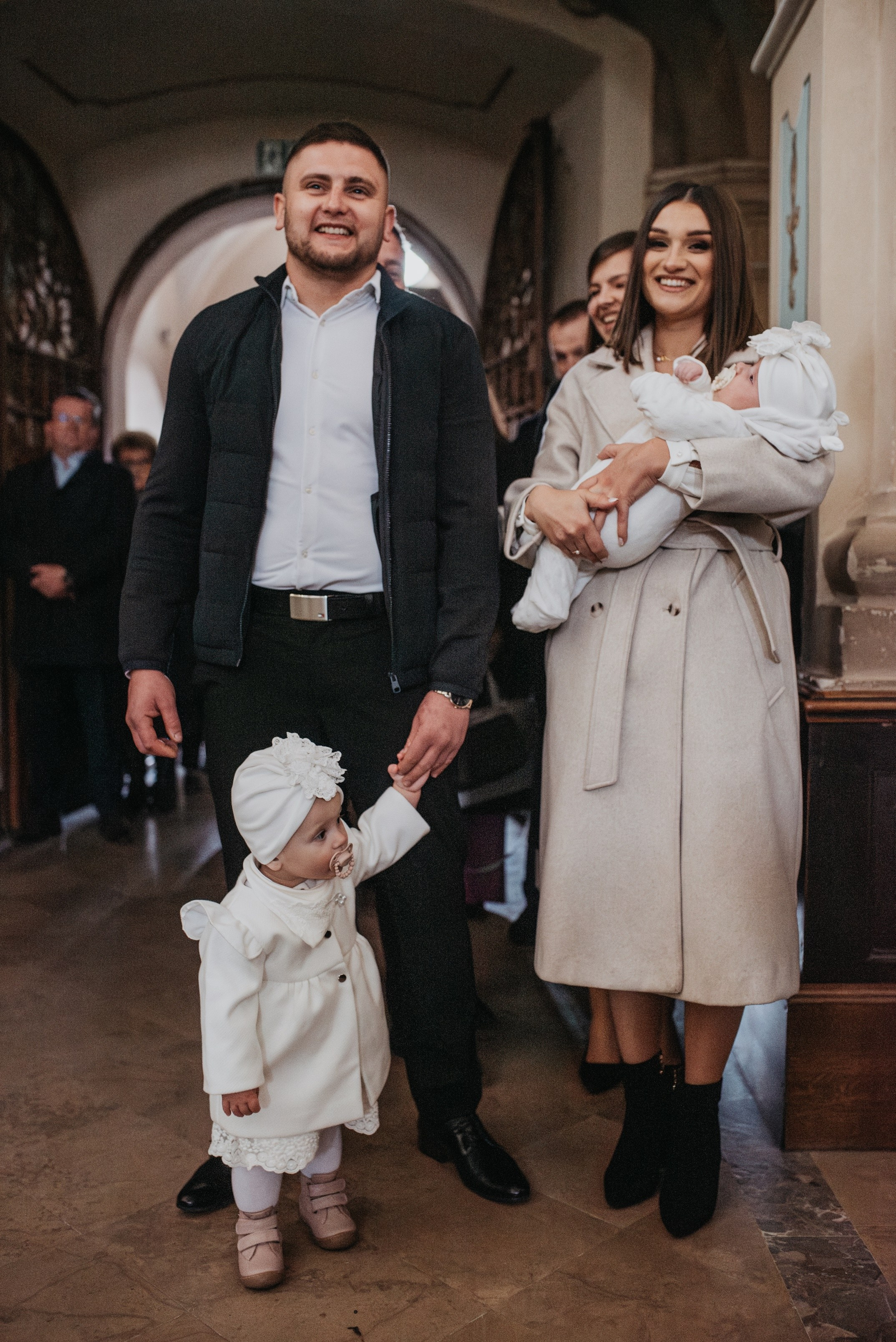 Chrzest Święty Łucji i Mai. Dominika Strachacka Fotografia | Fotograf ślubny i rodzinny Opole Lubelskie Lublin