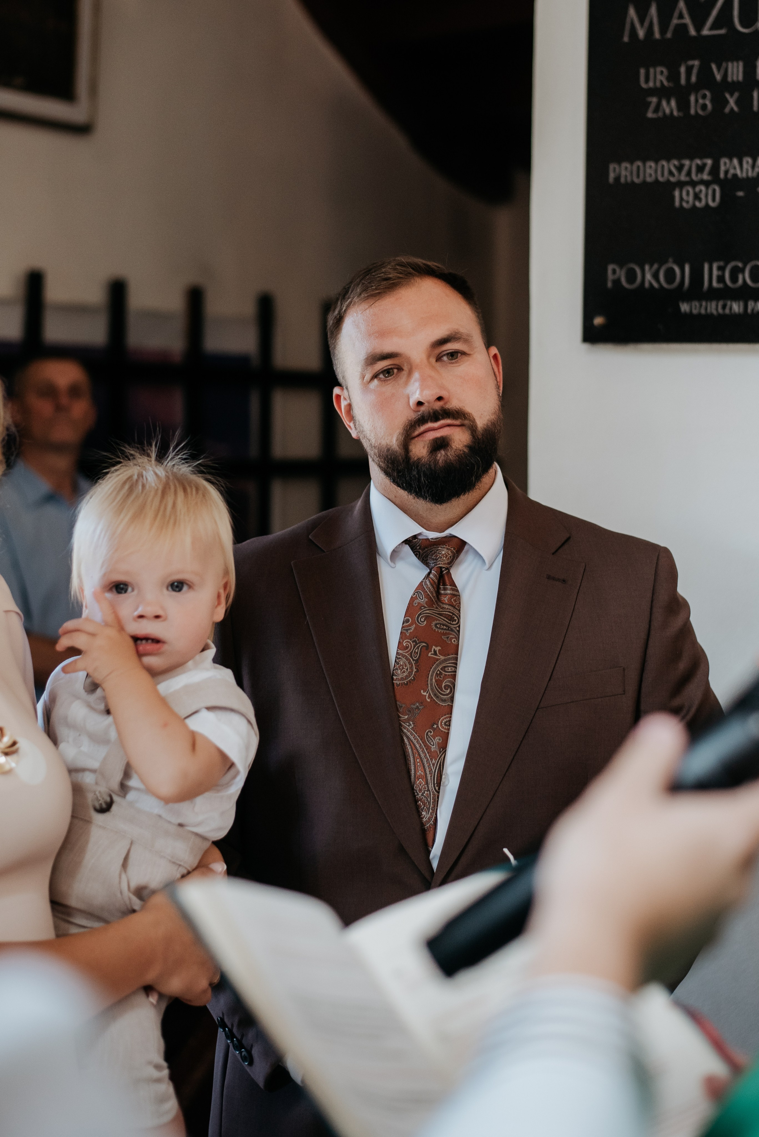 Chrzest Święty Ignasia. Dominika Strachacka Fotografia | Fotograf ślubny i rodzinny Opole Lubelskie Lublin