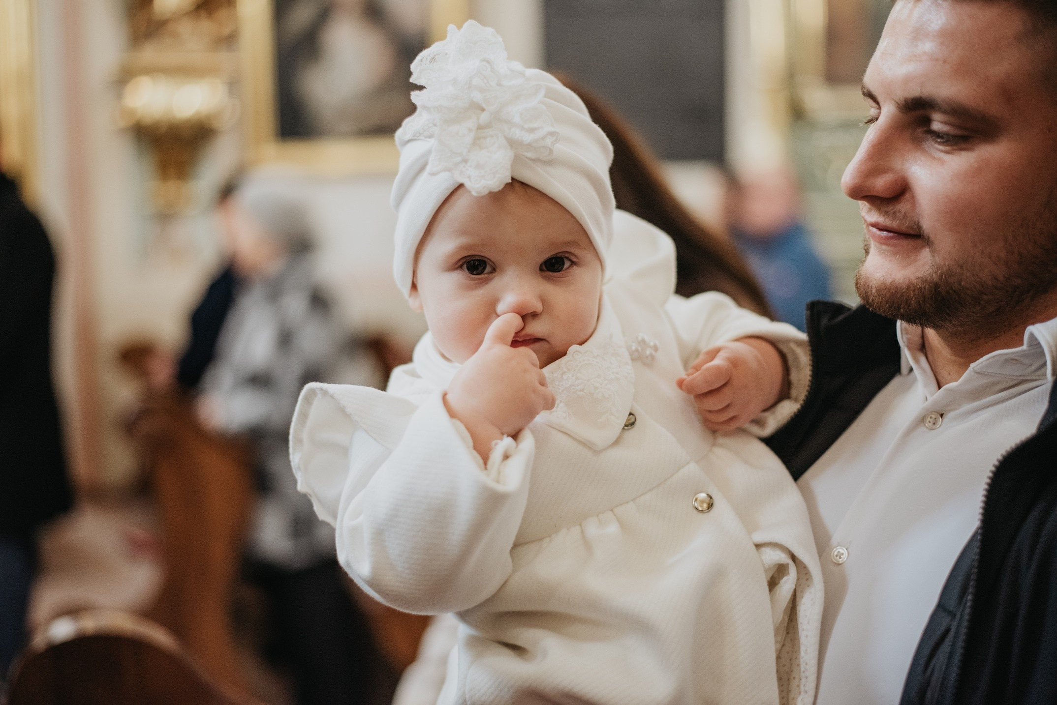 Chrzest Święty Łucji i Mai. Dominika Strachacka Fotografia | Fotograf ślubny i rodzinny Opole Lubelskie Lublin