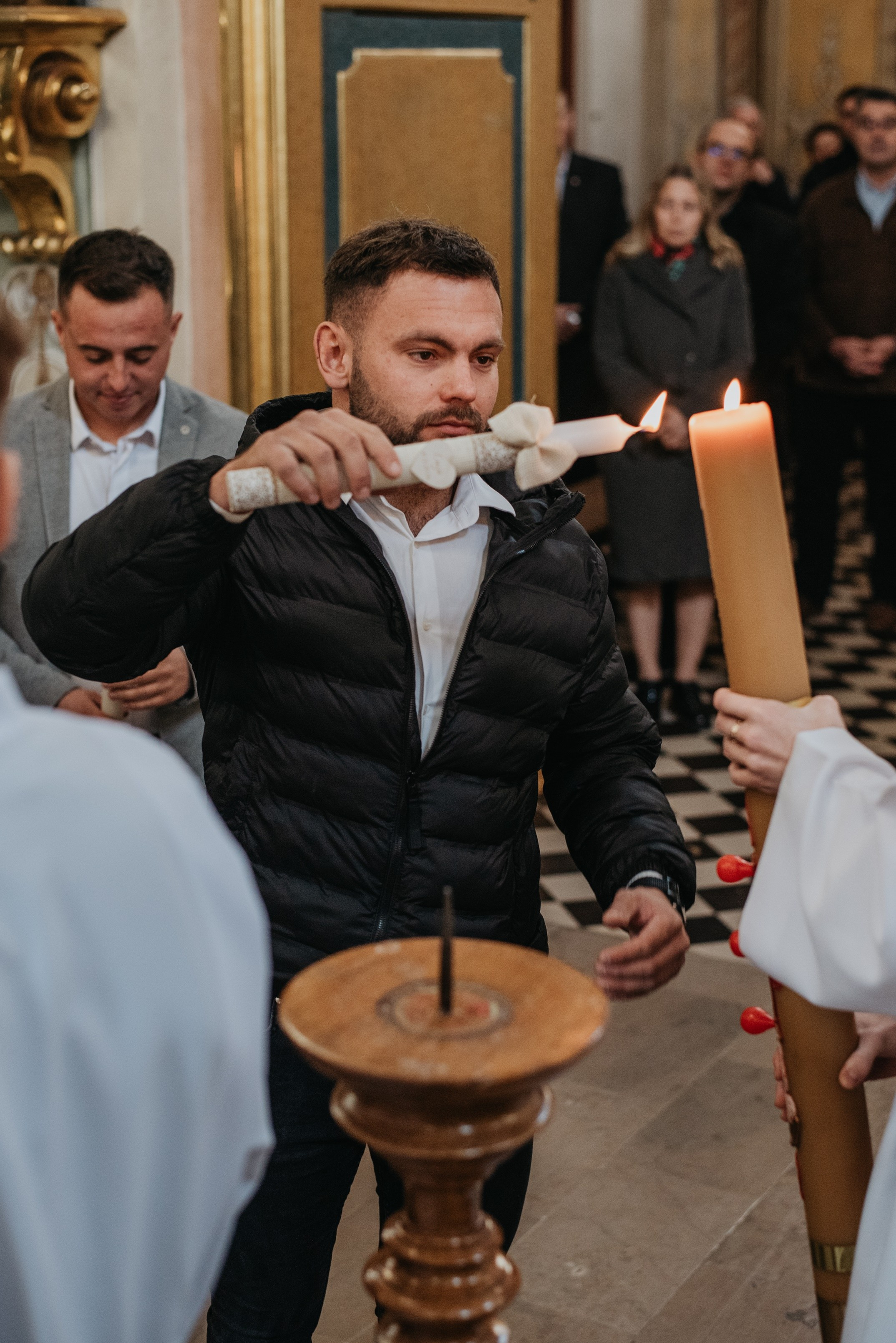 Chrzest Święty Łucji i Mai. Dominika Strachacka Fotografia | Fotograf ślubny i rodzinny Opole Lubelskie Lublin
