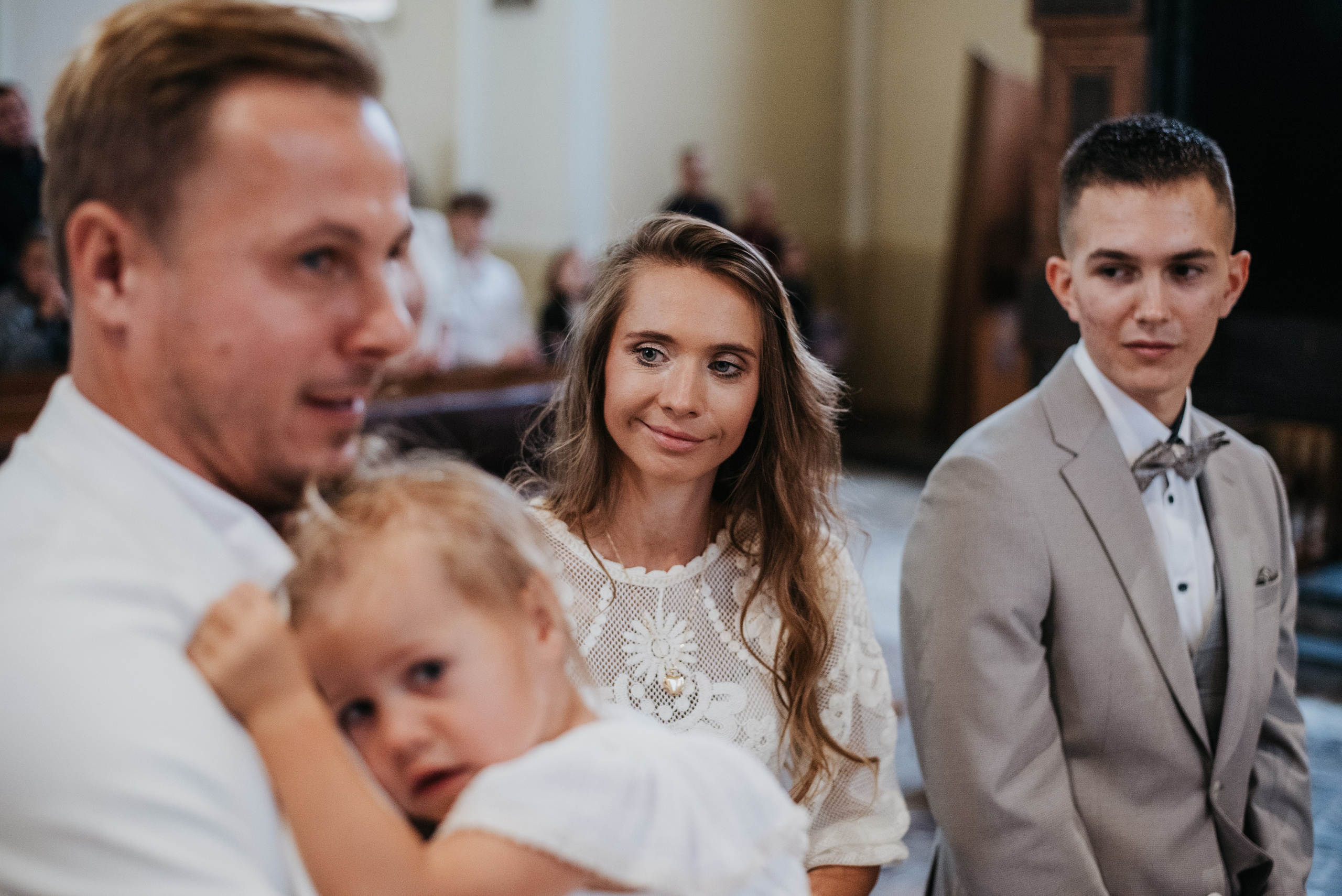 Chrzest Święty Zuzi. Dominika Strachacka Fotografia | Fotograf ślubny i rodzinny Opole Lubelskie Lublin