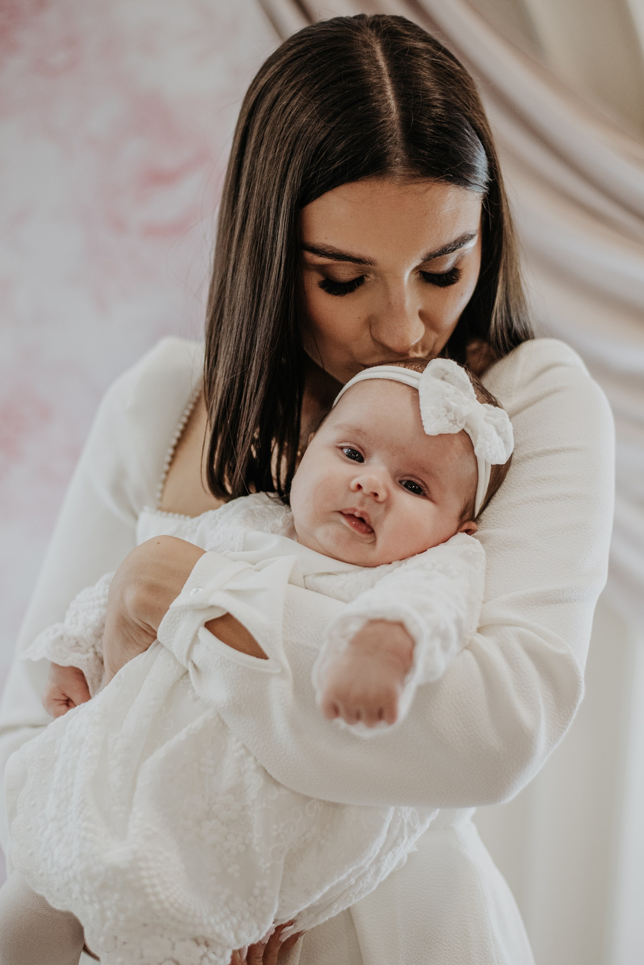 Chrzest Święty Łucji i Mai. Dominika Strachacka Fotografia | Fotograf ślubny i rodzinny Opole Lubelskie Lublin