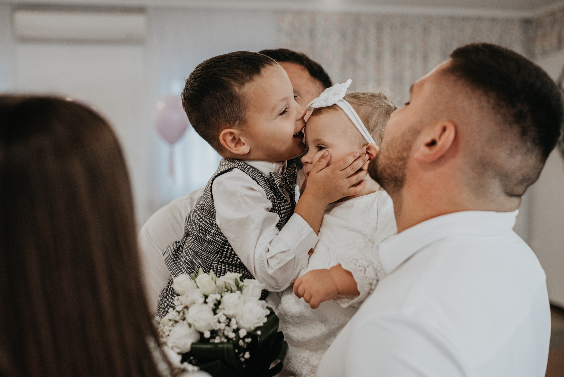 Chrzest Święty Łucji i Mai. Dominika Strachacka Fotografia | Fotograf ślubny i rodzinny Opole Lubelskie Lublin