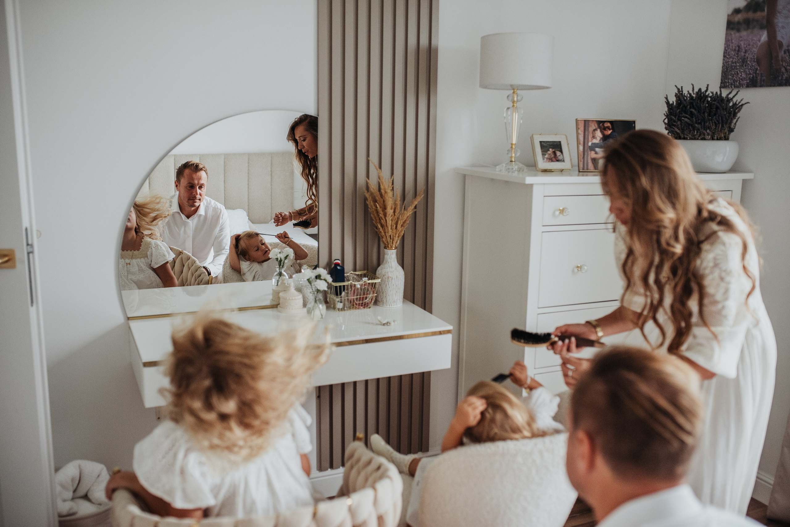 Chrzest Święty Zuzi. Dominika Strachacka Fotografia | Fotograf ślubny i rodzinny Opole Lubelskie Lublin