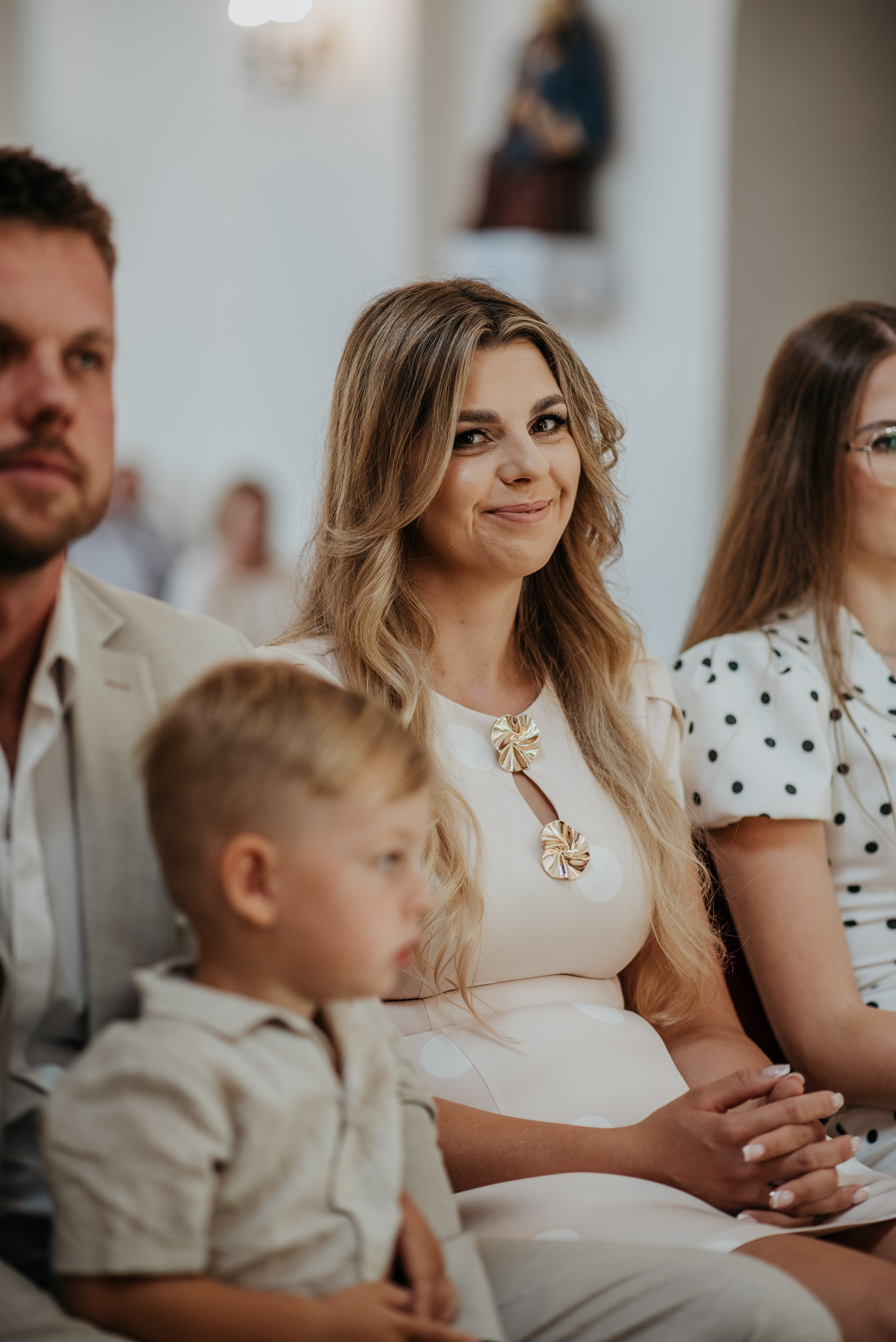 Chrzest Święty Ignasia. Dominika Strachacka Fotografia | Fotograf ślubny i rodzinny Opole Lubelskie Lublin