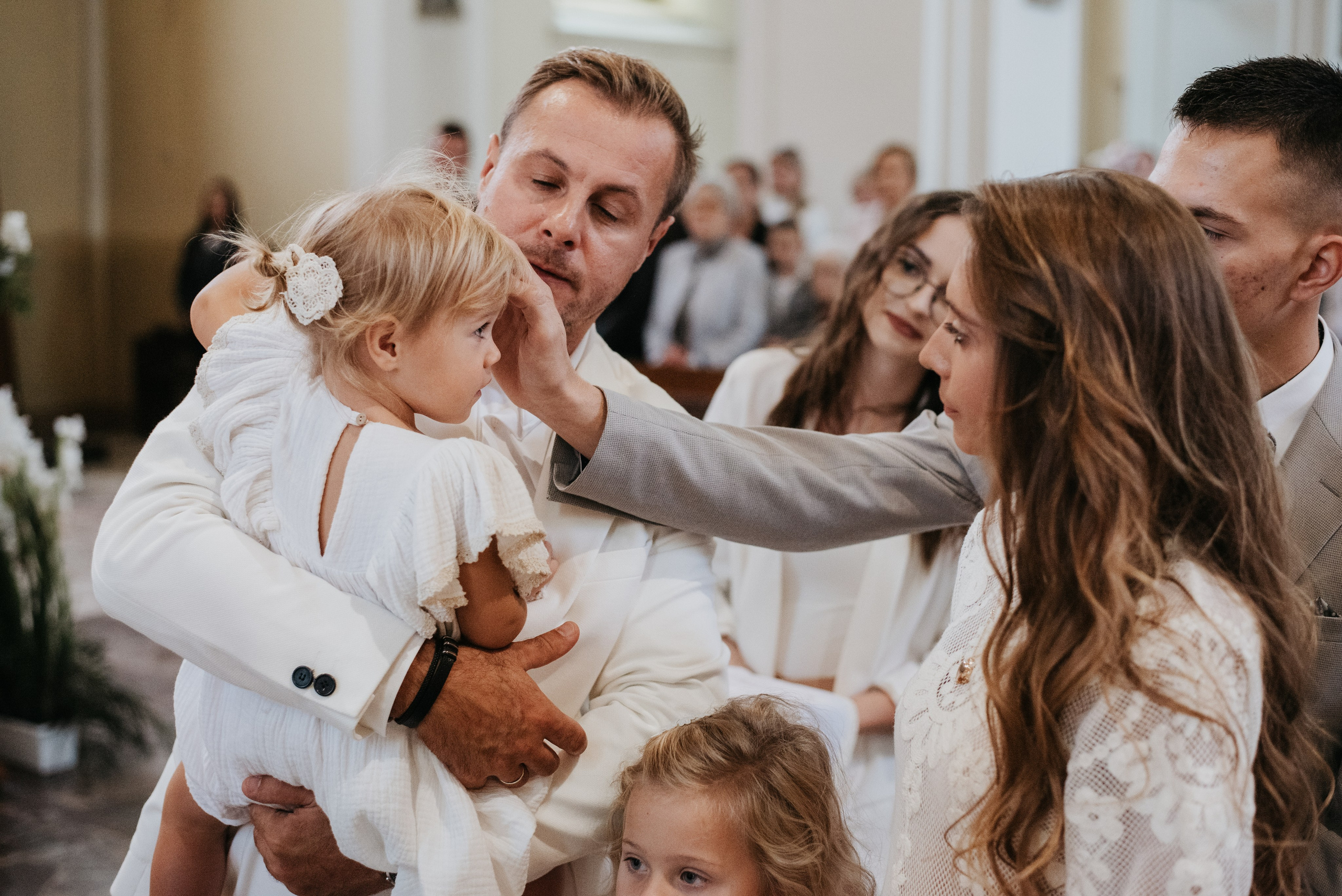 Chrzest Święty Zuzi. Dominika Strachacka Fotografia | Fotograf ślubny i rodzinny Opole Lubelskie Lublin