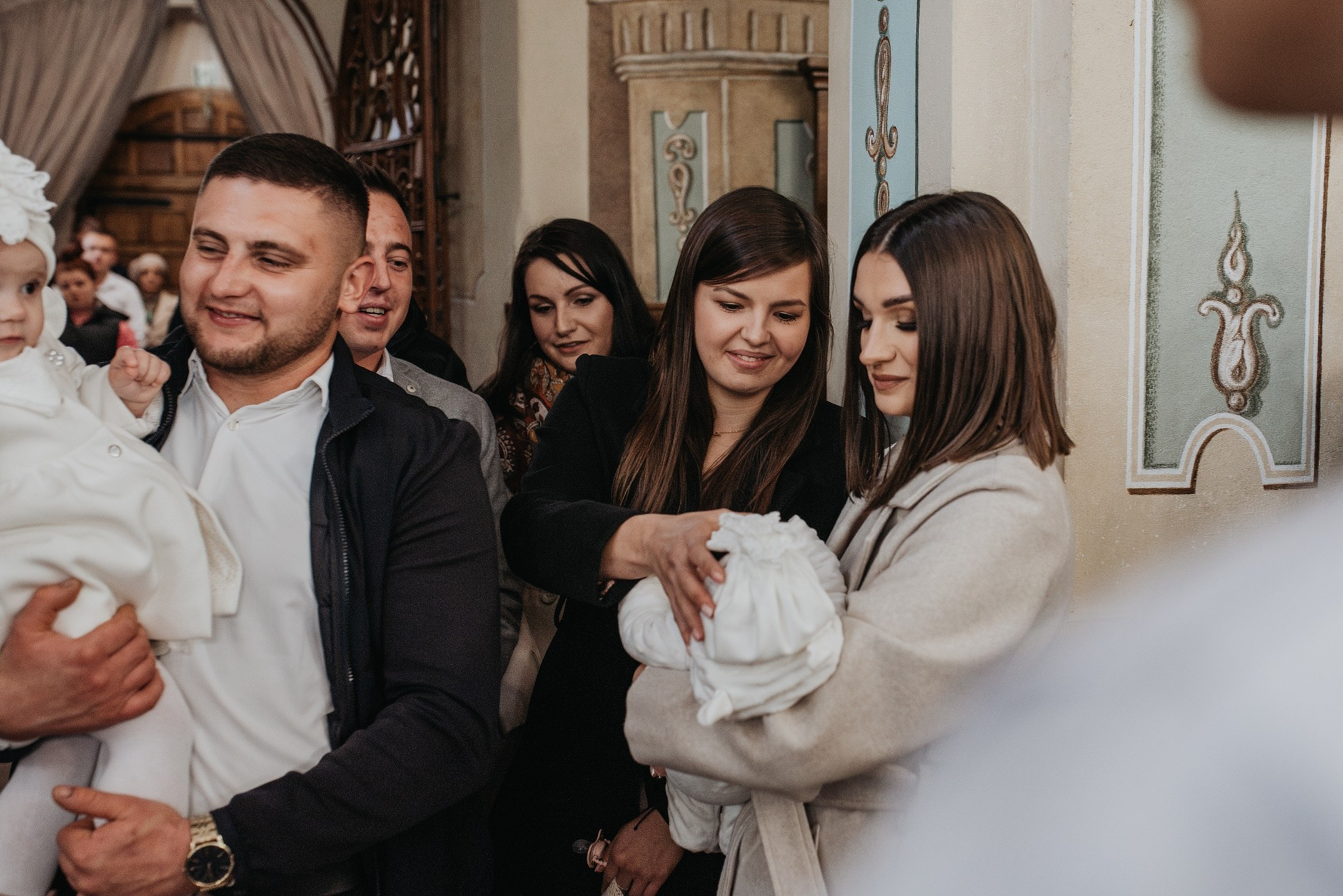 Chrzest Święty Łucji i Mai. Dominika Strachacka Fotografia | Fotograf ślubny i rodzinny Opole Lubelskie Lublin