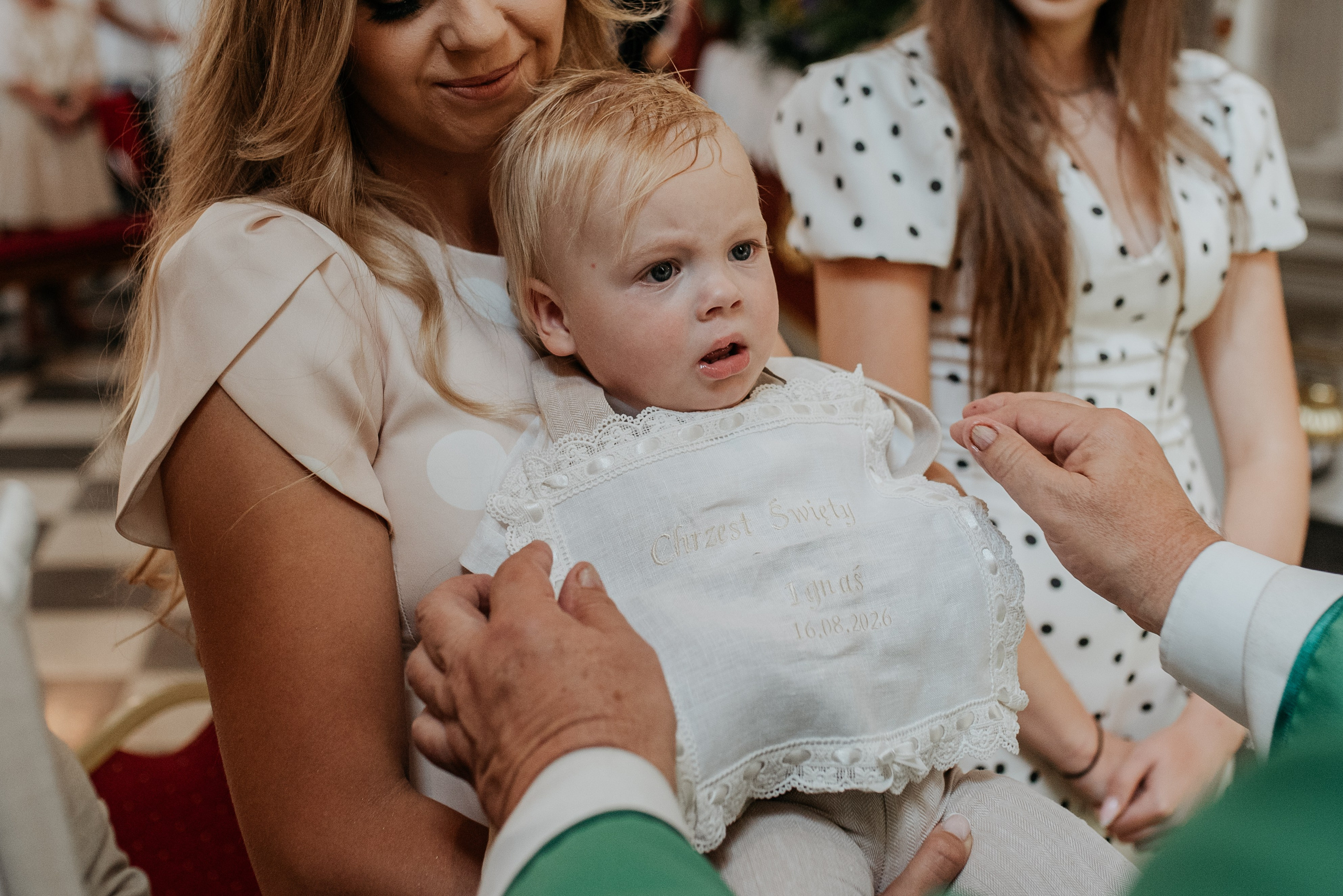 Chrzest Święty Ignasia. Dominika Strachacka Fotografia | Fotograf ślubny i rodzinny Opole Lubelskie Lublin