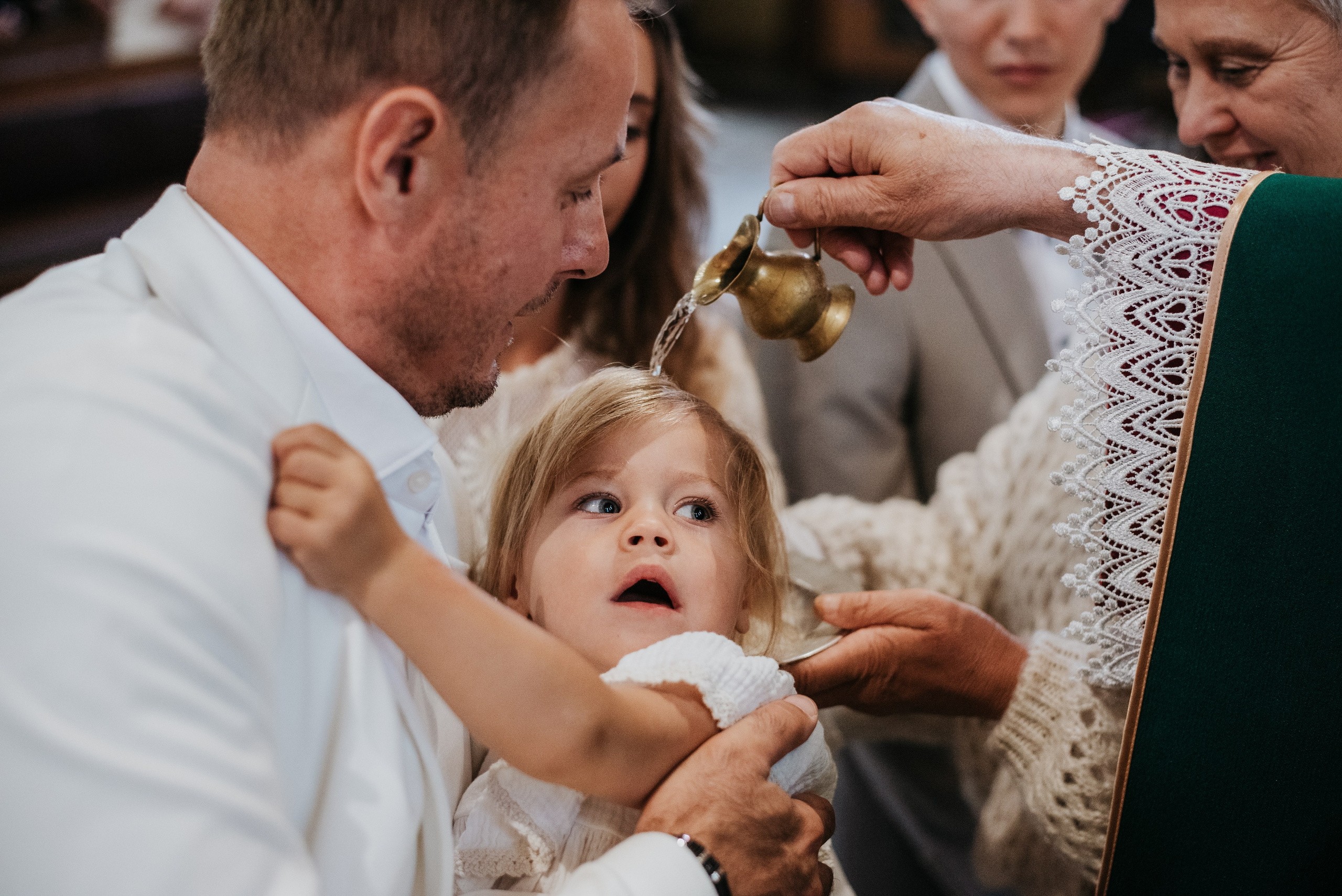 Chrzest Święty Zuzi. Dominika Strachacka Fotografia | Fotograf ślubny i rodzinny Opole Lubelskie Lublin