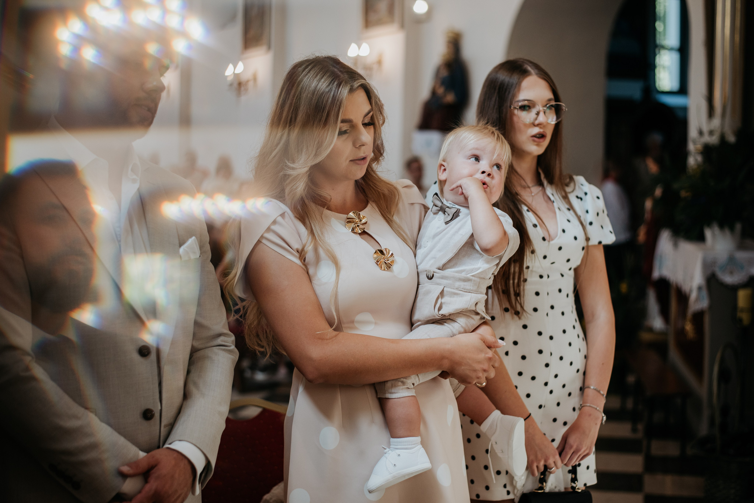 Chrzest Święty Ignasia. Dominika Strachacka Fotografia | Fotograf ślubny i rodzinny Opole Lubelskie Lublin