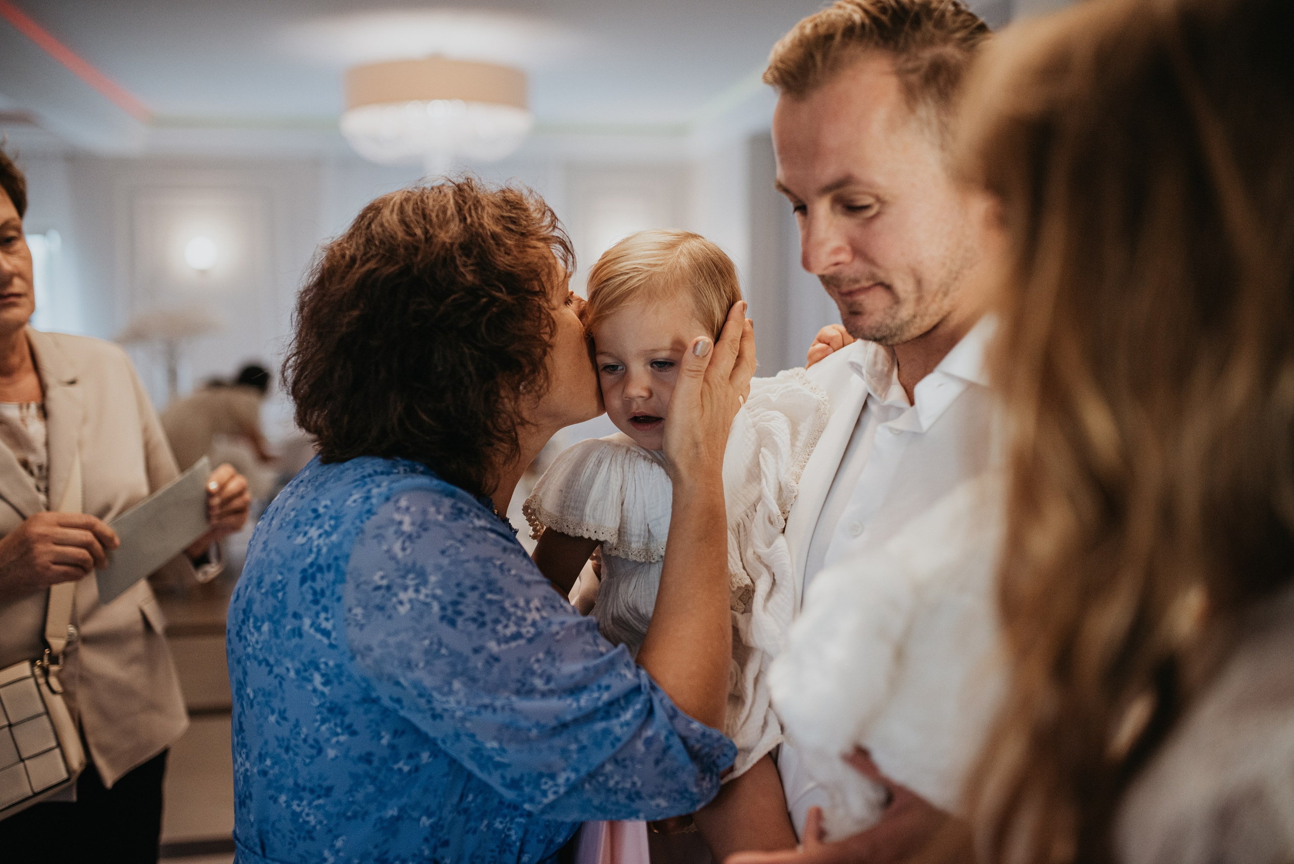 Chrzest Święty Zuzi. Dominika Strachacka Fotografia | Fotograf ślubny i rodzinny Opole Lubelskie Lublin