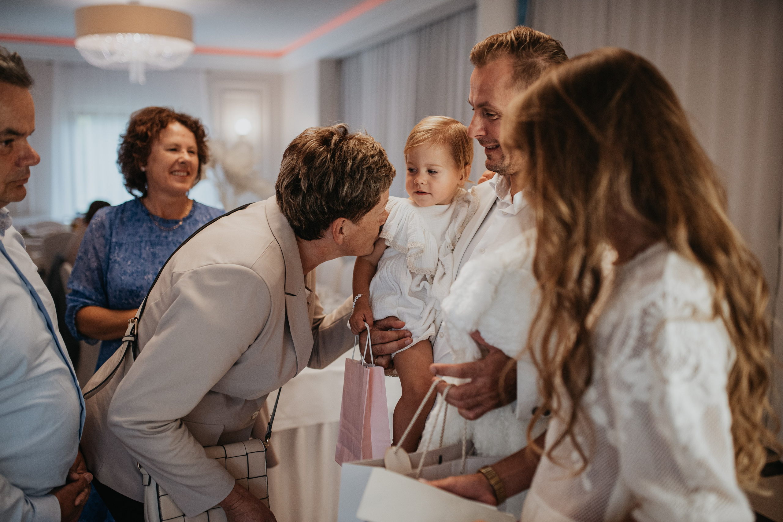 Chrzest Święty Zuzi. Dominika Strachacka Fotografia | Fotograf ślubny i rodzinny Opole Lubelskie Lublin