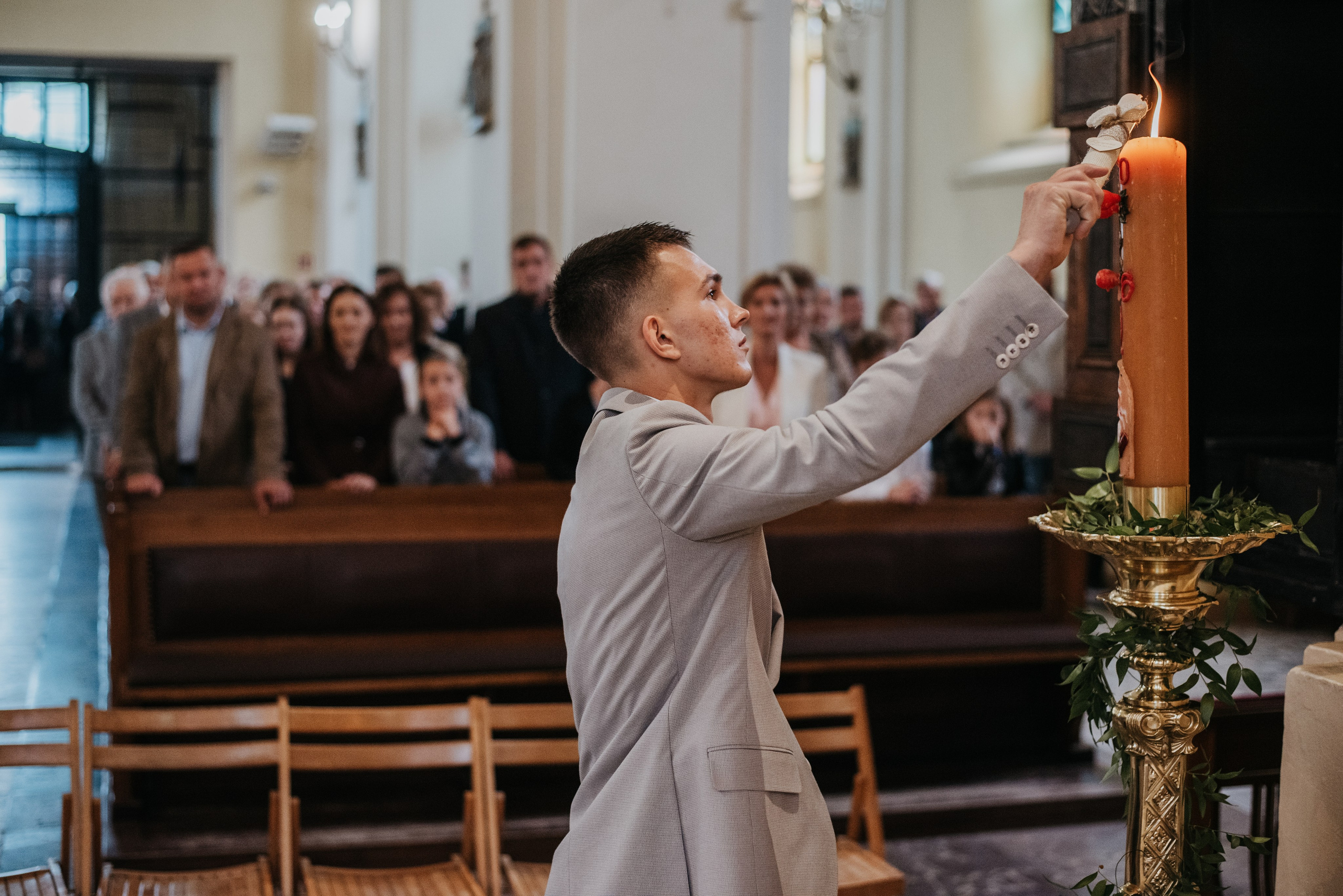 Chrzest Święty Zuzi. Dominika Strachacka Fotografia | Fotograf ślubny i rodzinny Opole Lubelskie Lublin