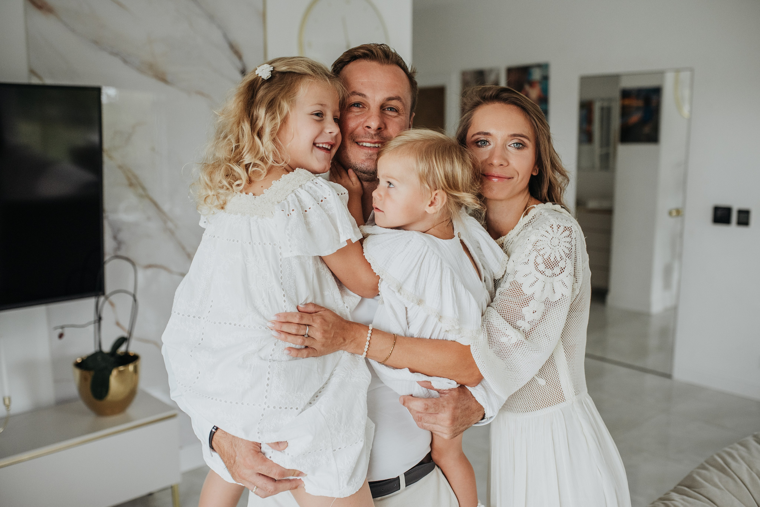 Chrzest Święty Zuzi. Dominika Strachacka Fotografia | Fotograf ślubny i rodzinny Opole Lubelskie Lublin