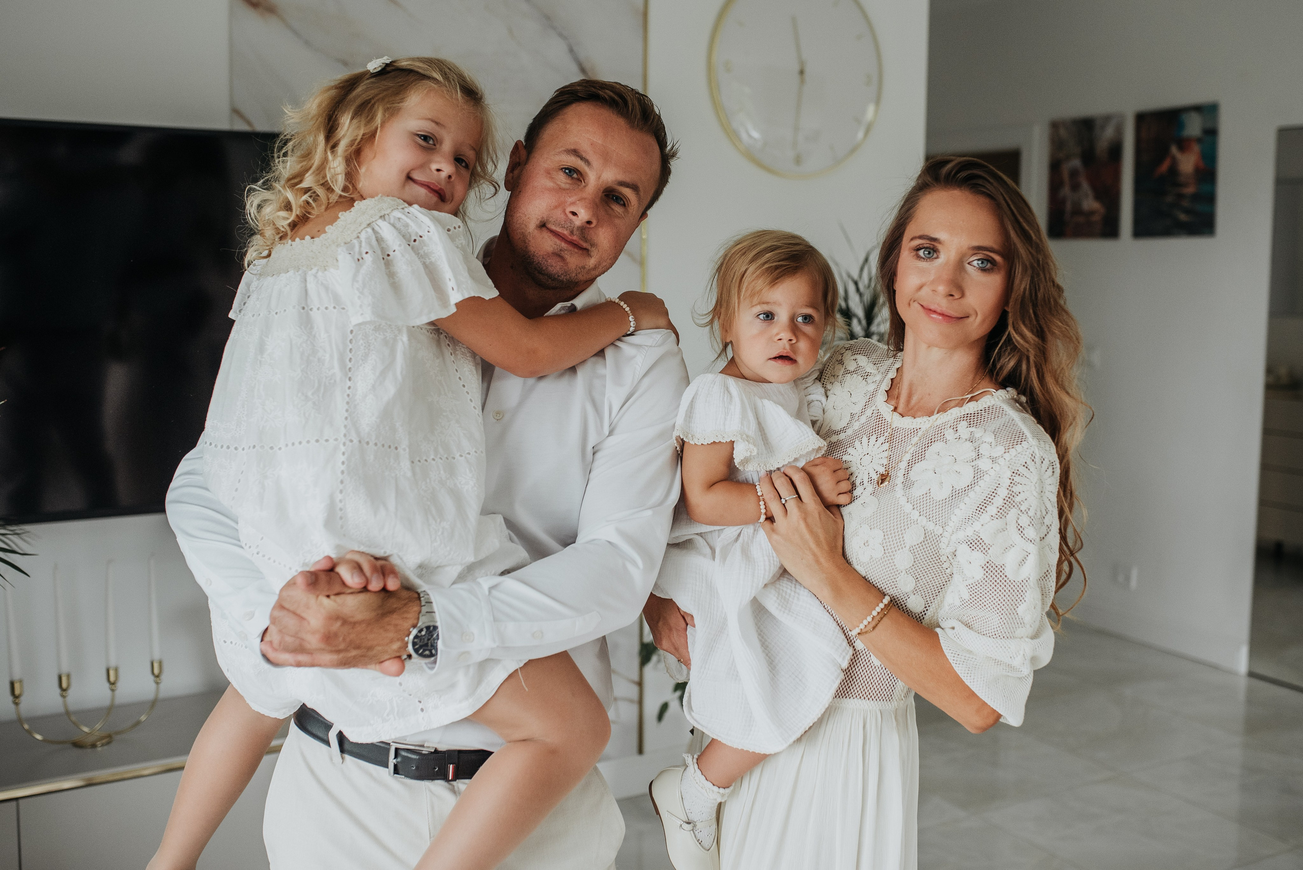 Chrzest Święty Zuzi. Dominika Strachacka Fotografia | Fotograf ślubny i rodzinny Opole Lubelskie Lublin