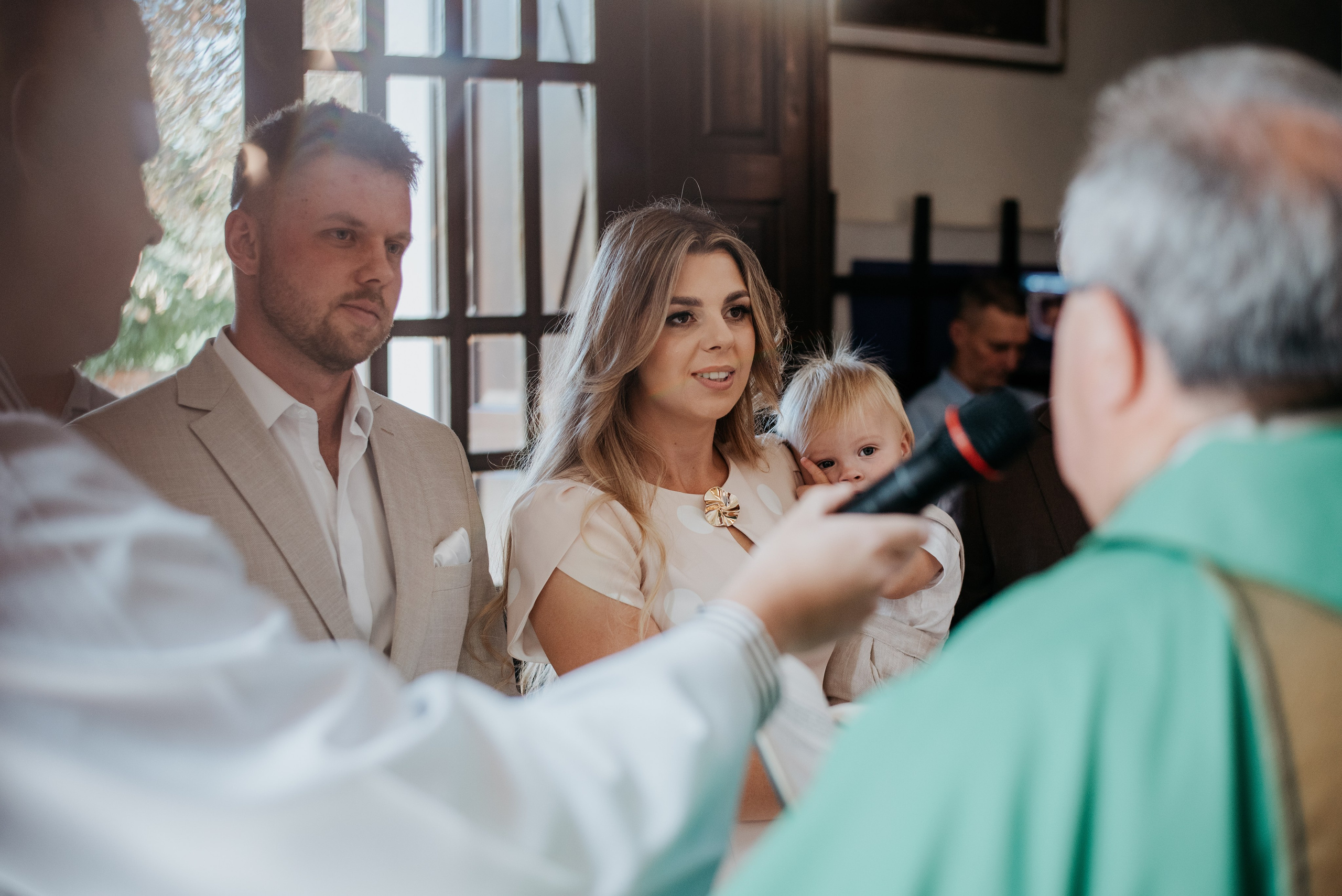 Chrzest Święty Ignasia. Dominika Strachacka Fotografia | Fotograf ślubny i rodzinny Opole Lubelskie Lublin